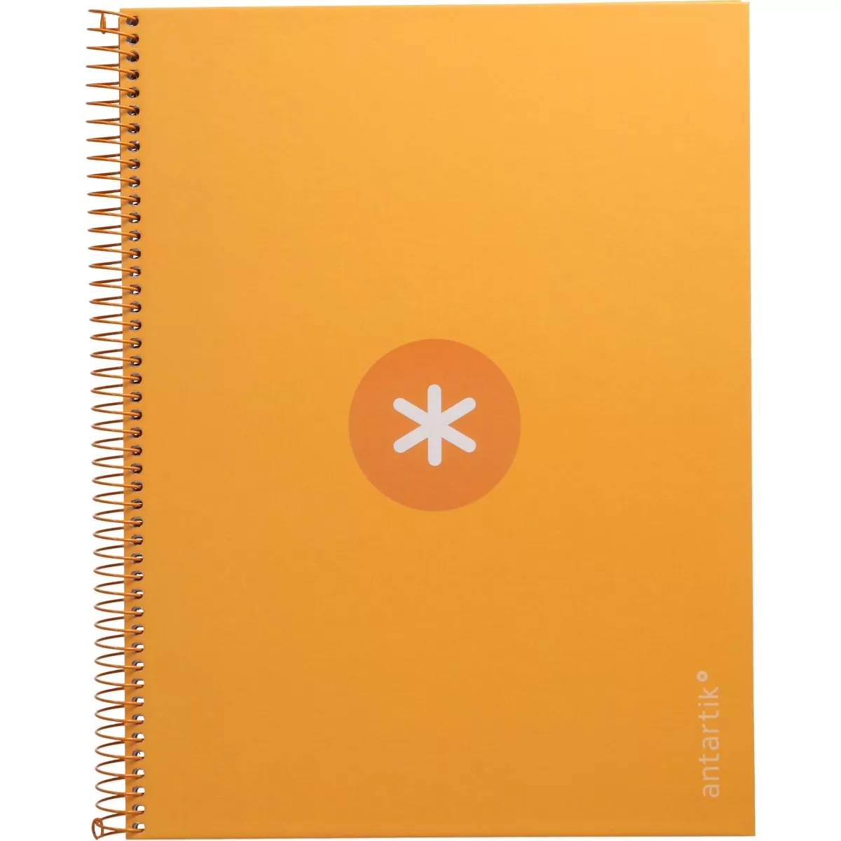 Antartik - Cuaderno Espiral A4 Cuadro 5Mm Mostaza En Oferta Antartik - Cuaderno Espiral A4 Cuadro 5Mm Mostaza Barato