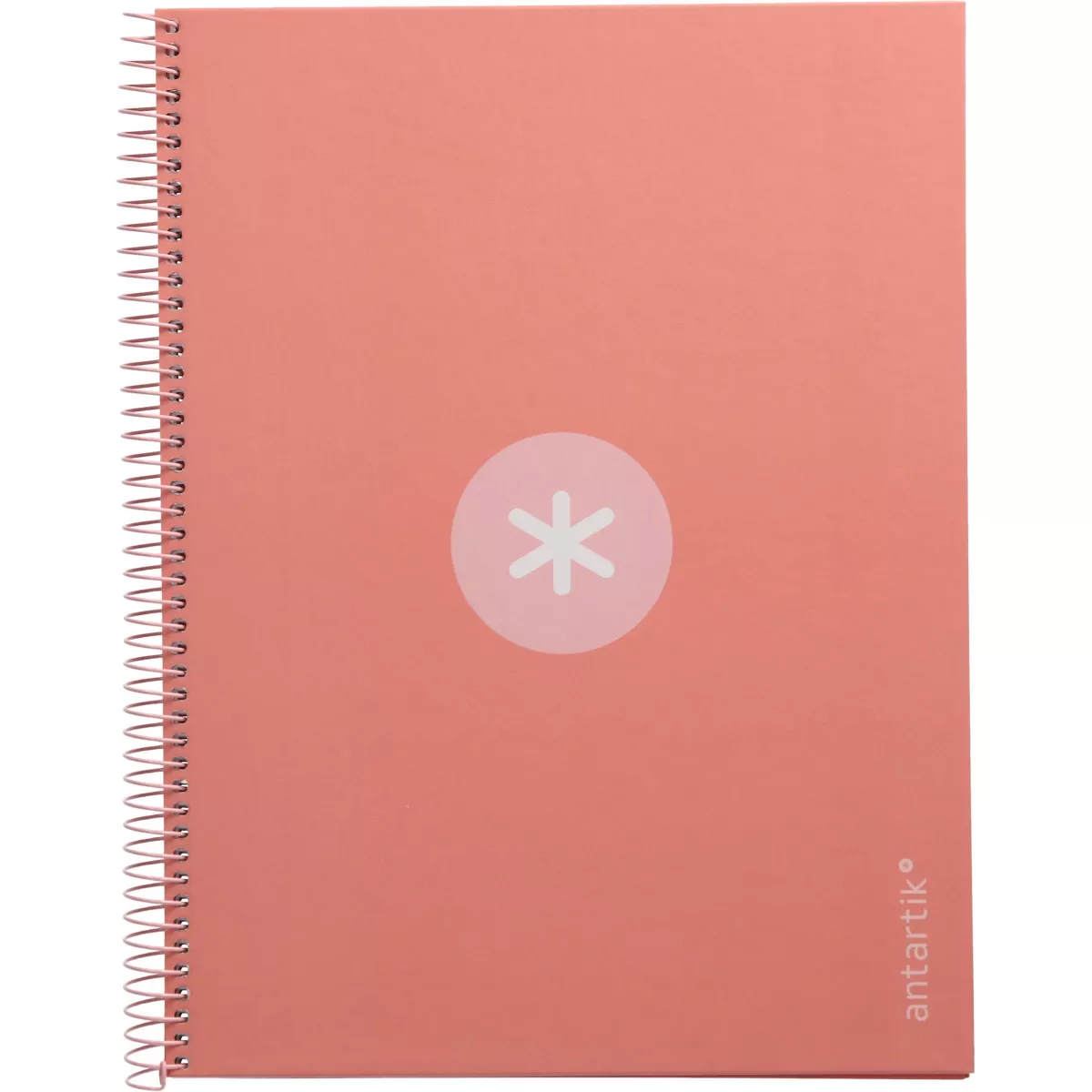 Antartik - Cuaderno Espiral A4 Cuadro 5Mm Rosa Claro En Oferta Antartik - Cuaderno Espiral A4 Cuadro 5Mm Rosa Claro Barato