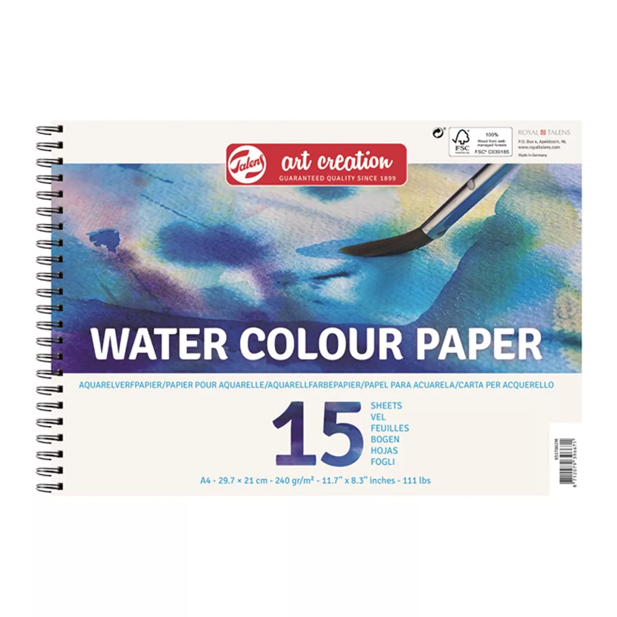 Art Creation - Bloc De 15 Hojas Para Técnica De Acuarela Talens En Oferta Art Creation - Bloc De 15 Hojas Para Técnica De Acuarela Talens Barato