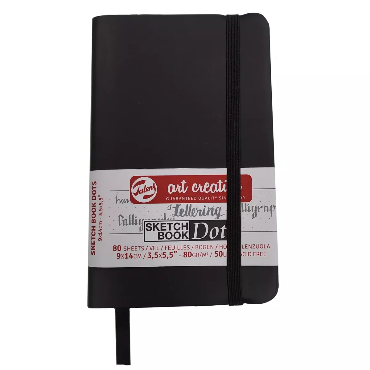 Art Creation - Bloc De Tapa Blanda Negra Para Diferentes Usos De Medidas 9X14 Cms Vertical Con Hojas De Puntos Y 80 Grms Multicolor En Oferta Art Creation - Bloc De Tapa Blanda Negra Para Diferentes Usos De Medidas 9X14 Cms Vertical Con Hojas De Puntos Y 80 Grms Multicolor Barato