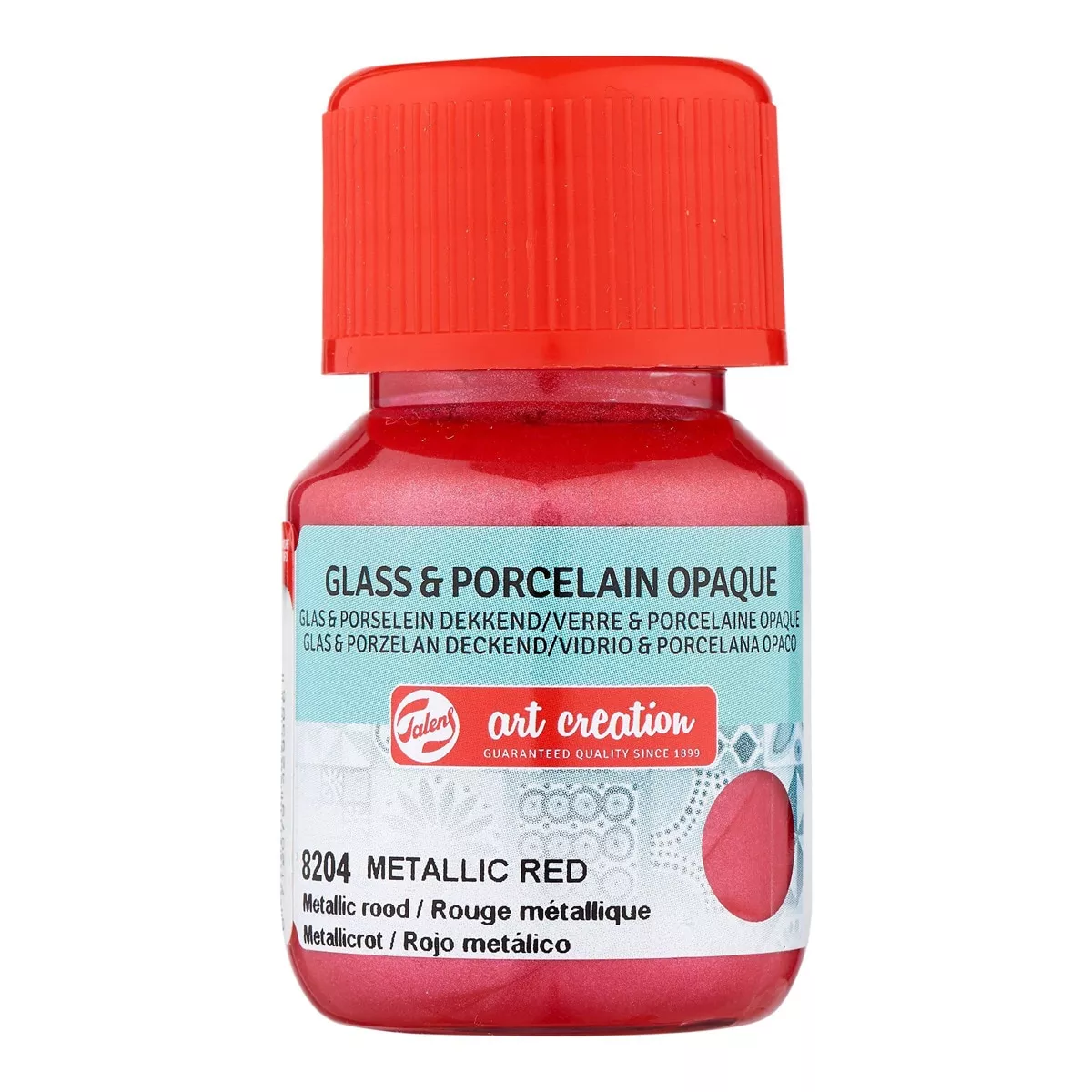 Art Creation - Bote De Pintura Opaca Para Vidrio Y Porcelana De 30 Ml Rojo Metálico En Oferta Art Creation - Bote De Pintura Opaca Para Vidrio Y Porcelana De 30 Ml Rojo Metálico Barato