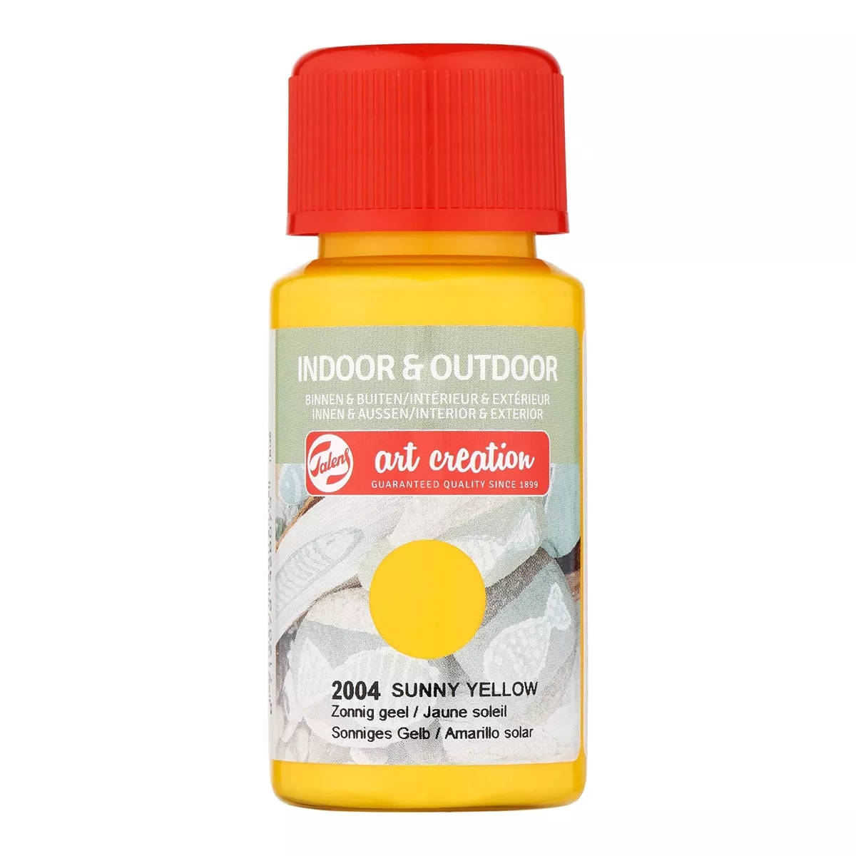 Art Creation - Bote De Pintura Para Interior Y Exterior De 50 Ml Amarillo Sol En Oferta Art Creation - Bote De Pintura Para Interior Y Exterior De 50 Ml Amarillo Sol Barato