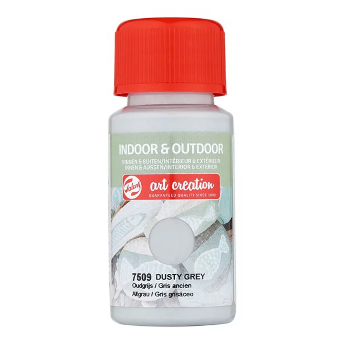 Art Creation - Bote De Pintura Para Interior Y Exterior De 50 Ml Gris Grisáceo barato