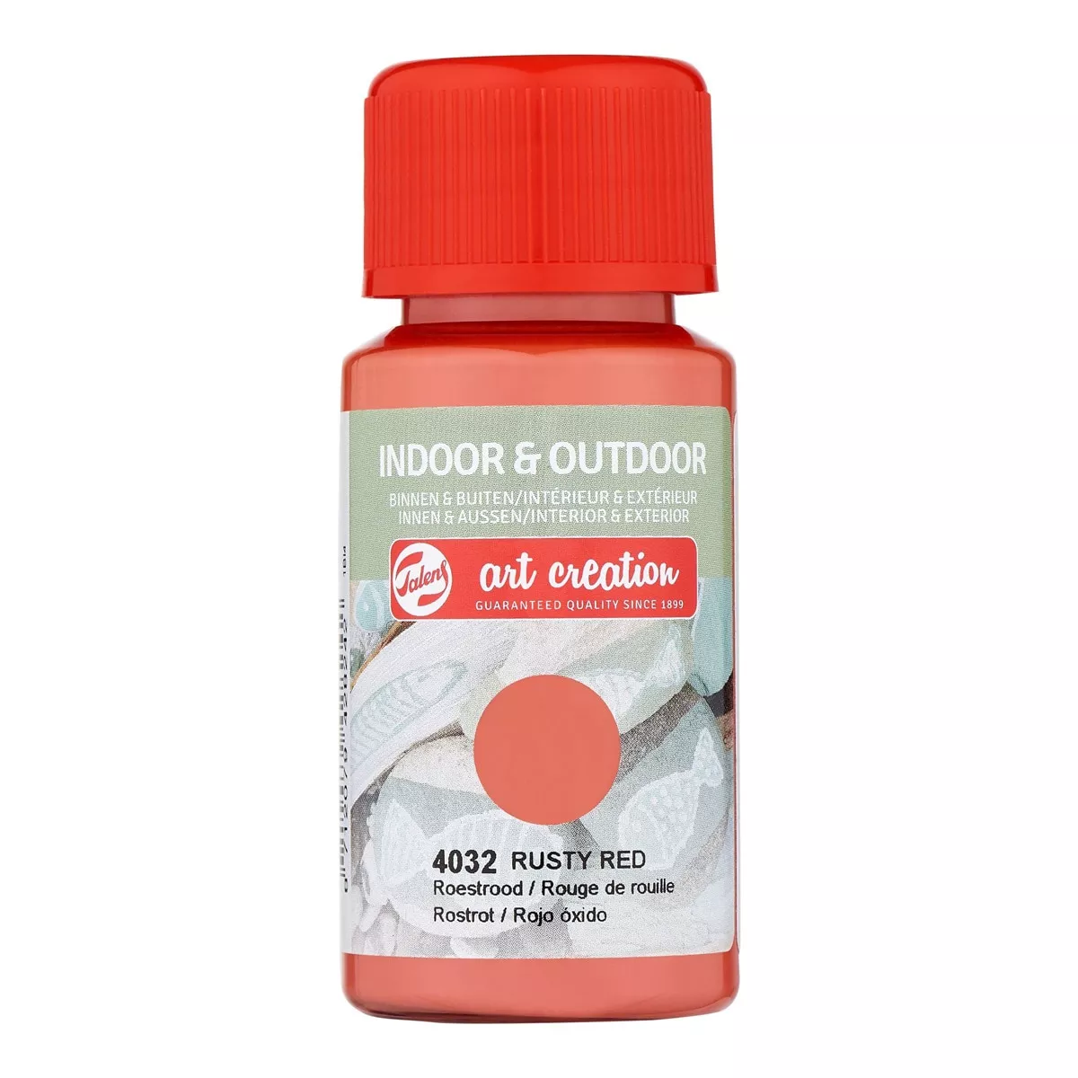 Art Creation - Bote De Pintura Para Interior Y Exterior De 50 Ml Rojo Óxido En Oferta Art Creation - Bote De Pintura Para Interior Y Exterior De 50 Ml Rojo Óxido Barato
