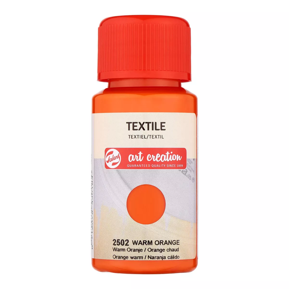 Art Creation - Bote De Pintura Textil De 50 Ml Naranja Cálido En Oferta Art Creation - Bote De Pintura Textil De 50 Ml Naranja Cálido Barato