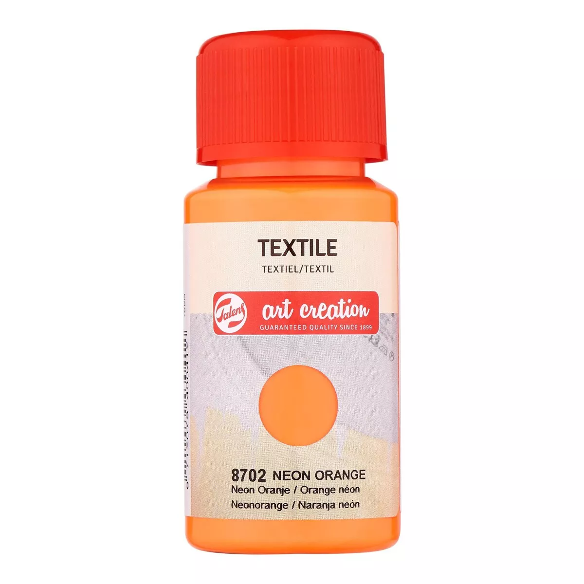 Art Creation - Bote De Pintura Textil De 50 Ml Naranja Neón En Oferta Art Creation - Bote De Pintura Textil De 50 Ml Naranja Neón Barato