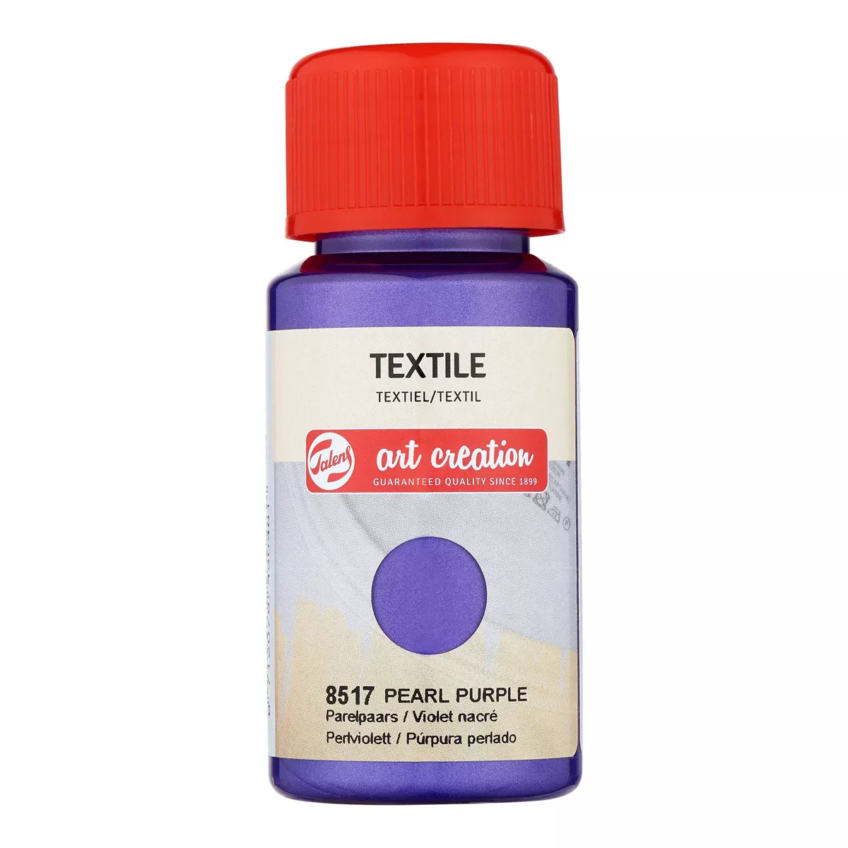 Art Creation - Bote De Pintura Textil De 50 Ml Púrpura Perlado barato
