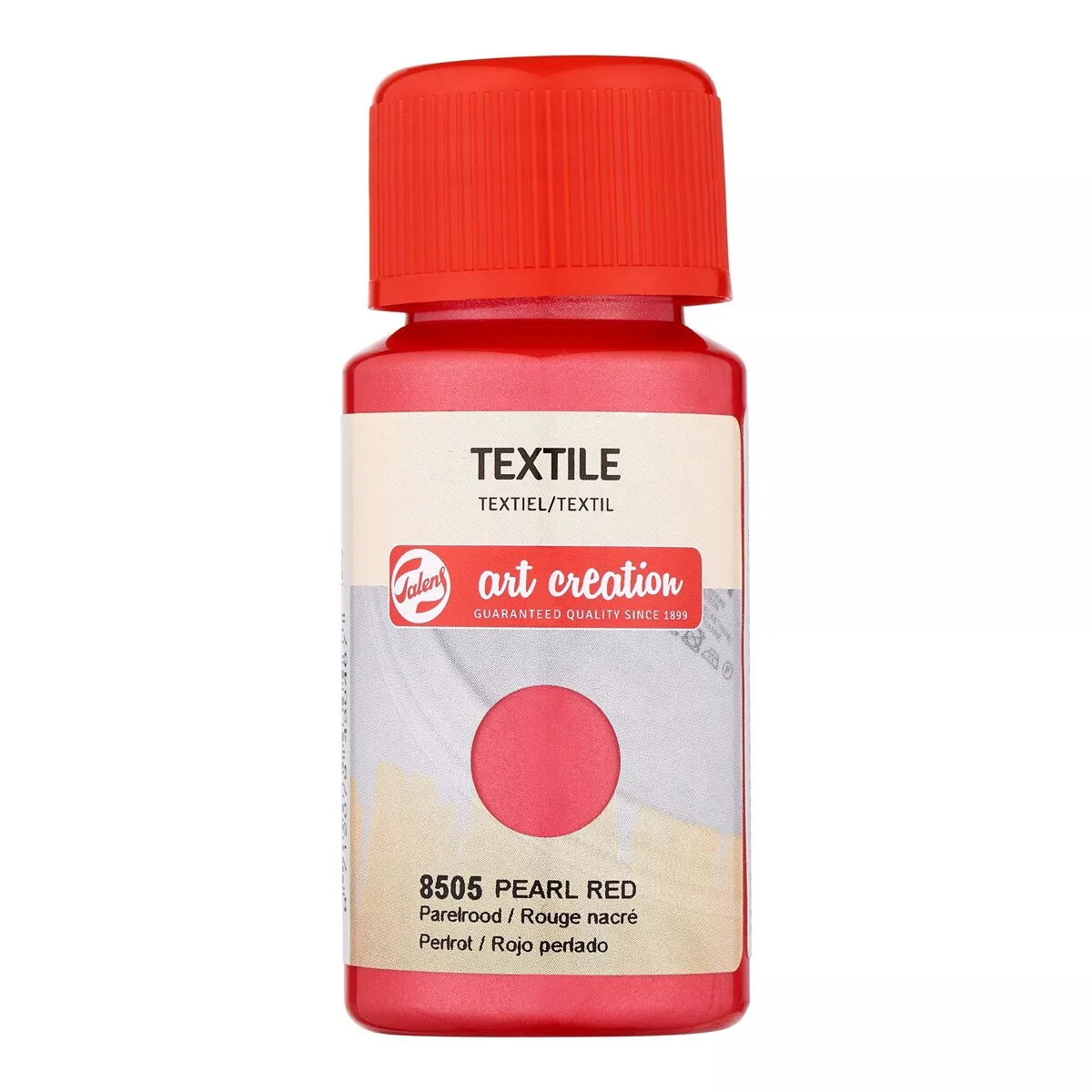 Art Creation - Bote De Pintura Textil De 50 Ml Rojo Perlado En Oferta Art Creation - Bote De Pintura Textil De 50 Ml Rojo Perlado Barato