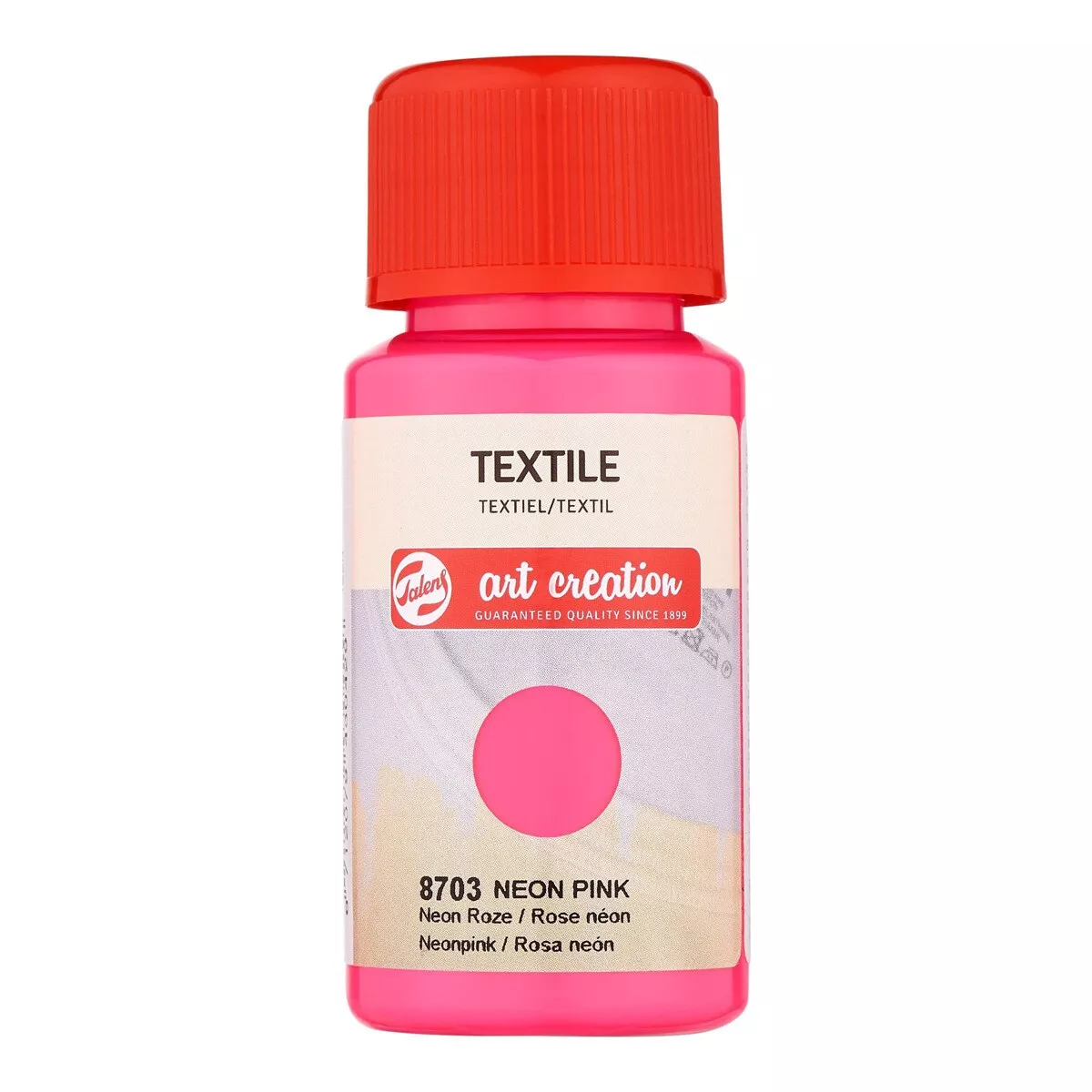 Art Creation - Bote De Pintura Textil De 50 Ml Rosa Neón En Oferta Art Creation - Bote De Pintura Textil De 50 Ml Rosa Neón Barato