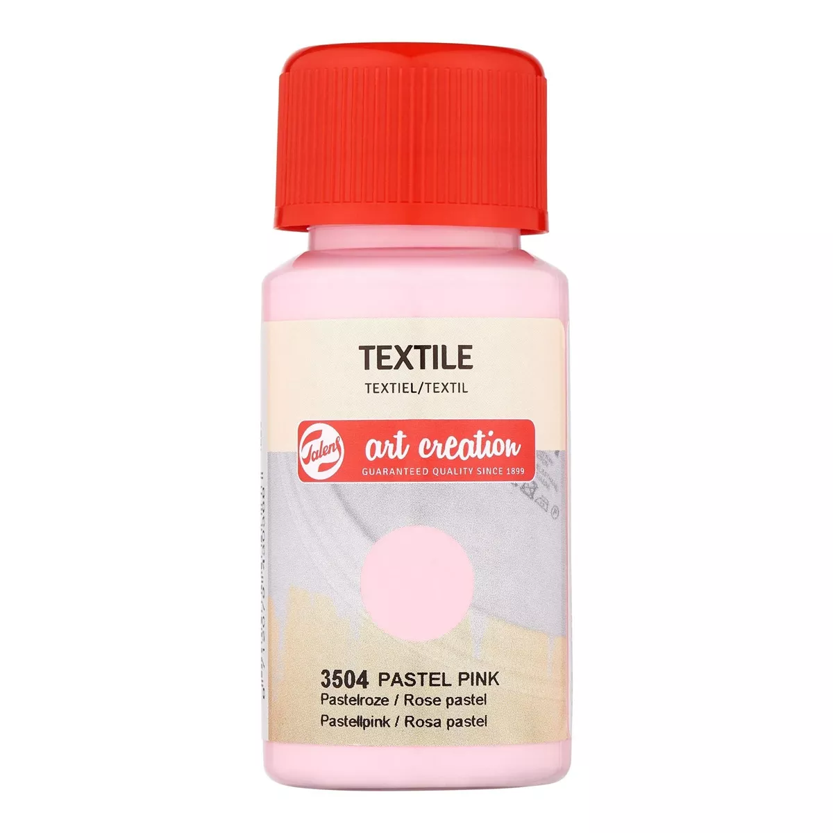 Art Creation - Bote De Pintura Textil De 50 Ml Rosa Pastel En Oferta Art Creation - Bote De Pintura Textil De 50 Ml Rosa Pastel Barato