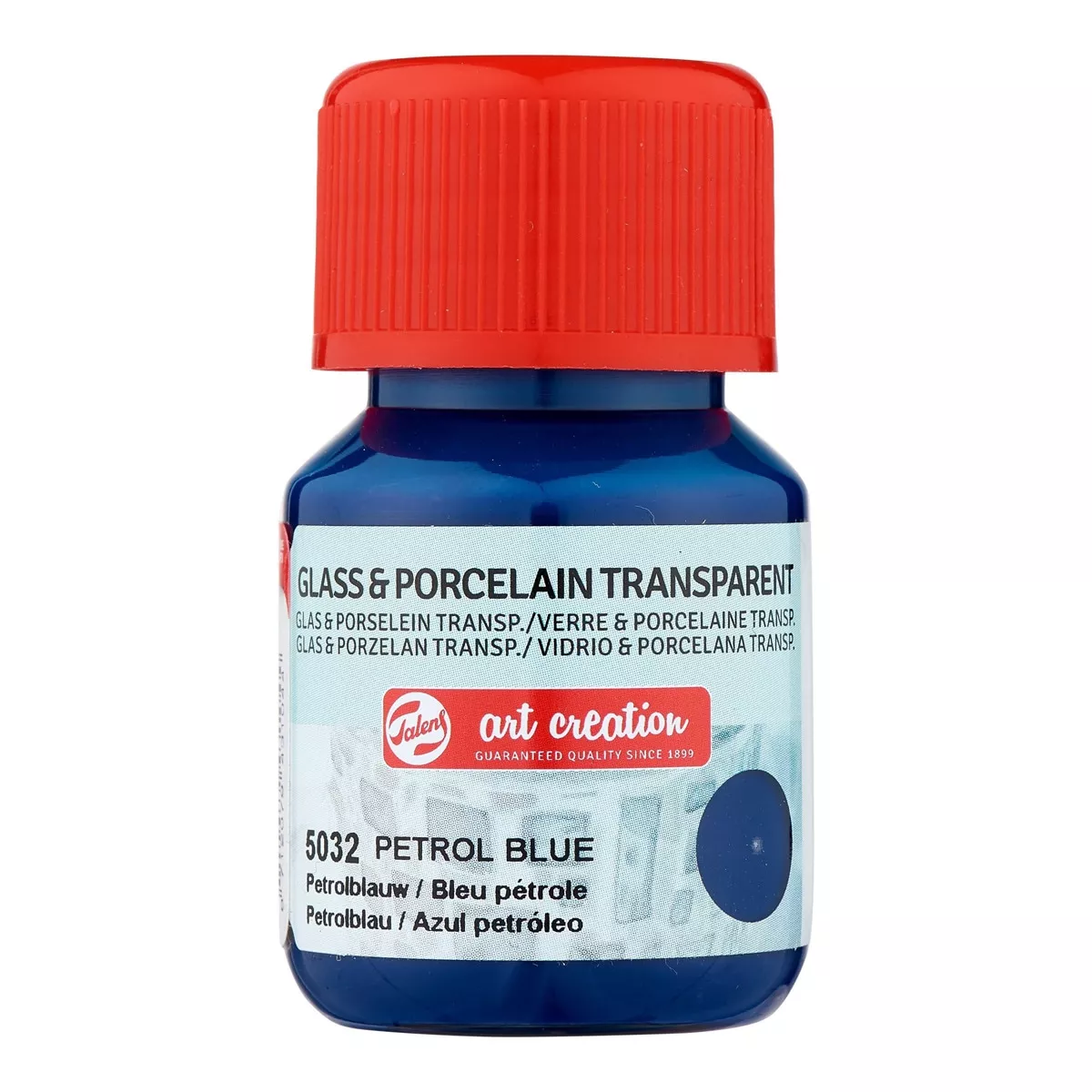 Art Creation - Bote De Pintura Transparente Para Vidrio Y Porcelana De 30 Ml Azul Petróleo En Oferta Art Creation - Bote De Pintura Transparente Para Vidrio Y Porcelana De 30 Ml Azul Petróleo Barato
