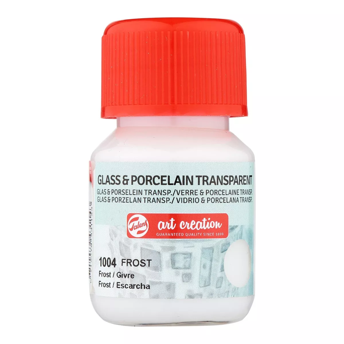 Art Creation - Bote De Pintura Transparente Para Vidrio Y Porcelana De 30 Ml Escarcha barato