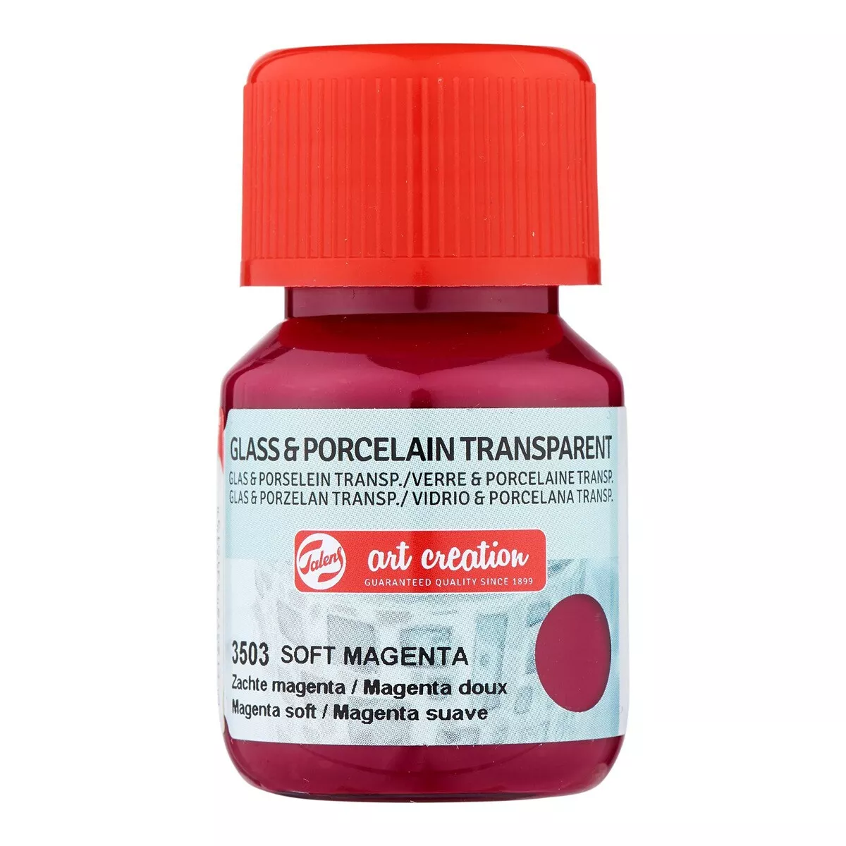 Art Creation - Bote De Pintura Transparente Para Vidrio Y Porcelana De 30 Ml Magenta Suave En Oferta Art Creation - Bote De Pintura Transparente Para Vidrio Y Porcelana De 30 Ml Magenta Suave Barato