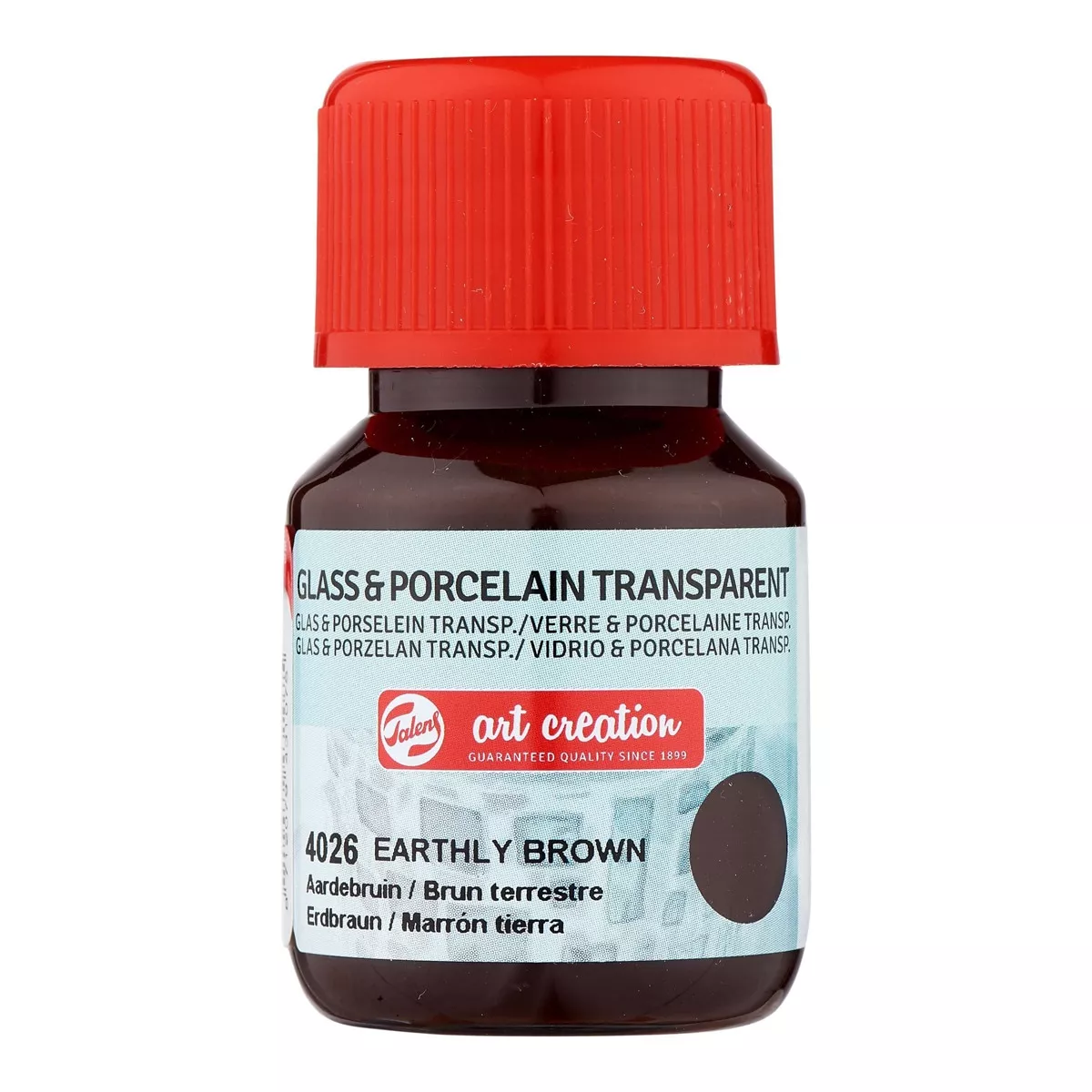 Art Creation - Bote De Pintura Transparente Para Vidrio Y Porcelana De 30 Ml Marrón Tierra En Oferta Art Creation - Bote De Pintura Transparente Para Vidrio Y Porcelana De 30 Ml Marrón Tierra Barato
