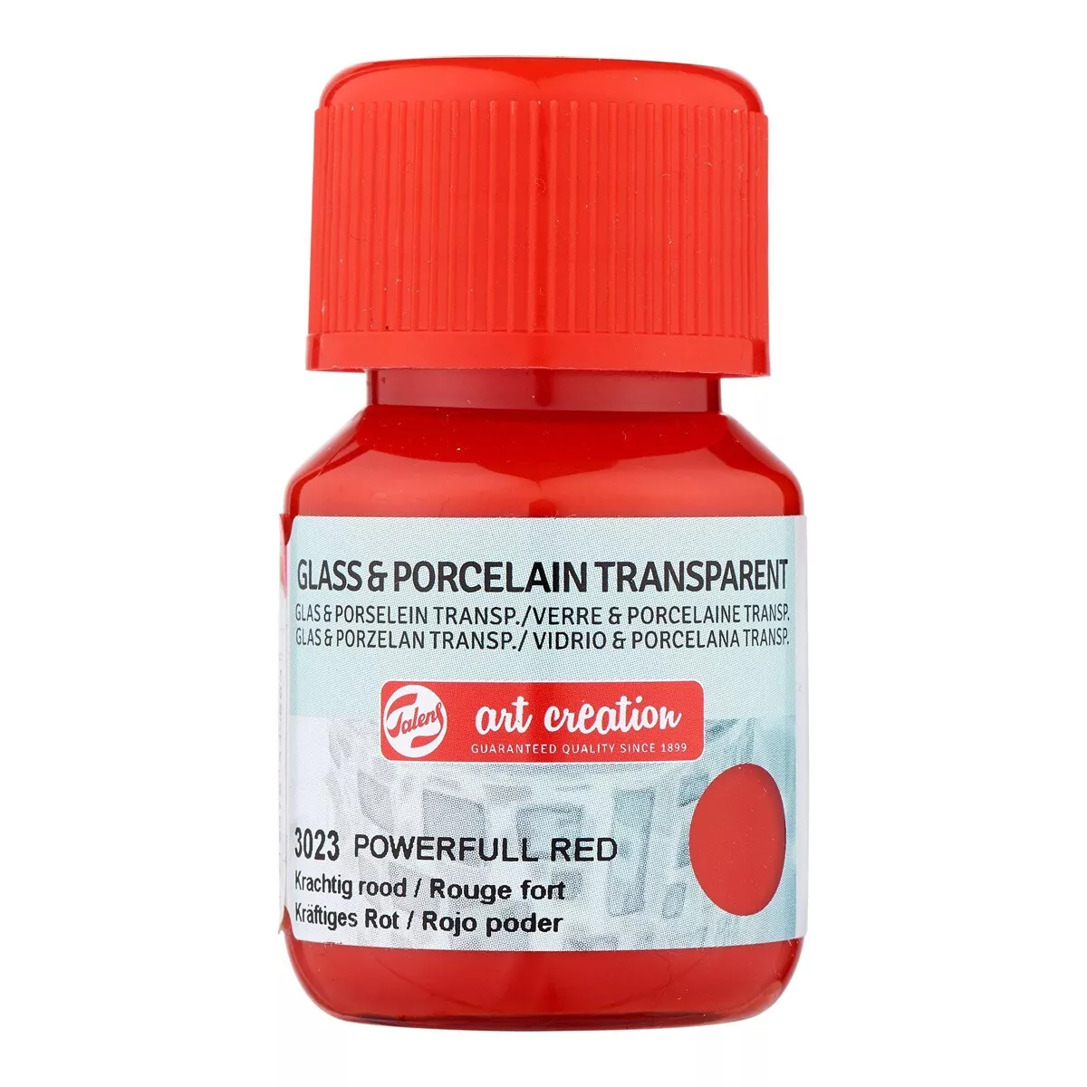 Art Creation - Bote De Pintura Transparente Para Vidrio Y Porcelana De 30 Ml Rojo Poder En Oferta Art Creation - Bote De Pintura Transparente Para Vidrio Y Porcelana De 30 Ml Rojo Poder Barato