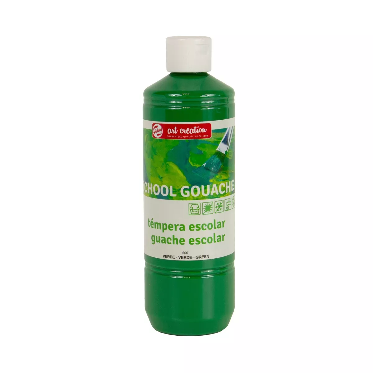 Art Creation - Bote De Témpera Escolar De 500 Ml Verde En Oferta Art Creation - Bote De Témpera Escolar De 500 Ml Verde Barato