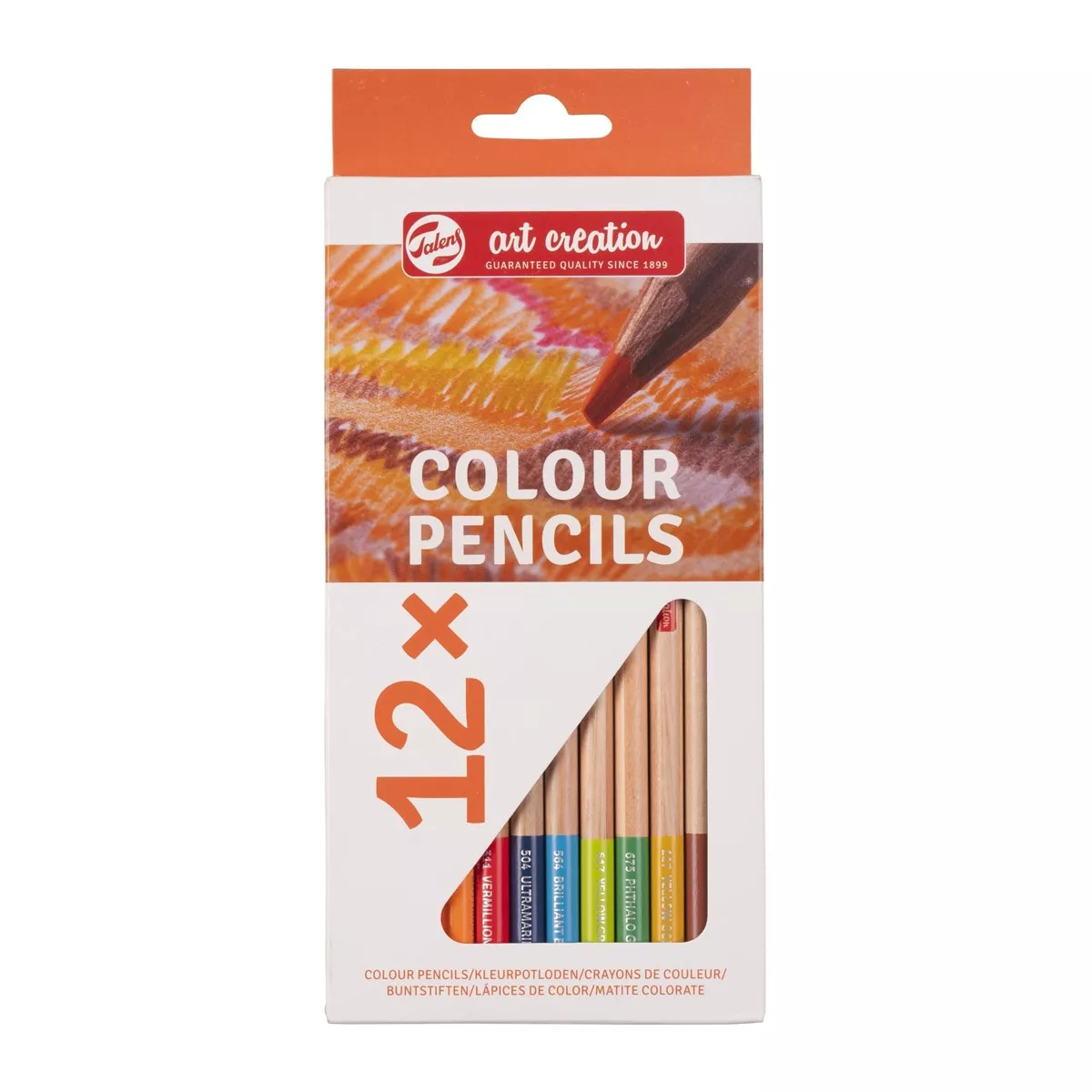 Art Creation - Estuche De Cartón Con 12 Lápices De Colores Multicolor En Oferta Art Creation - Estuche De Cartón Con 12 Lápices De Colores Multicolor Barato