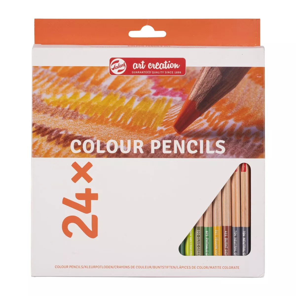 Art Creation - Estuche De Cartón Con 24 Lápices De Colores Multicolor En Oferta Art Creation - Estuche De Cartón Con 24 Lápices De Colores Multicolor Barato