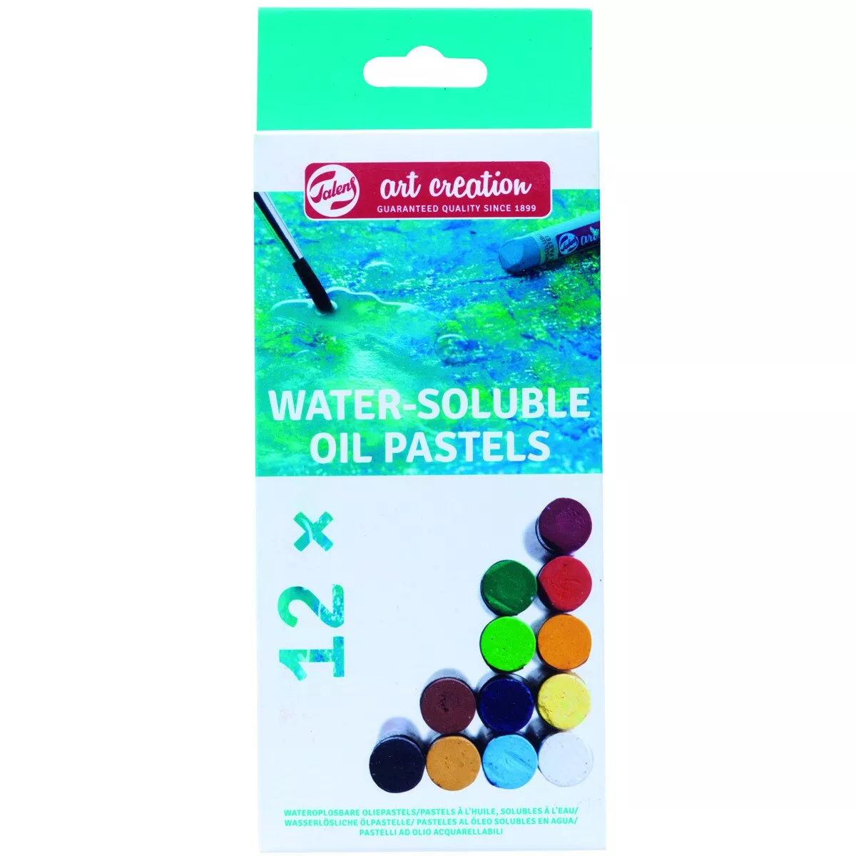Art Creation - Set De Doce Barras De Pastel Artcreation Al Oleo Soluble Al Agua Artcreation Multicolor En Oferta Art Creation - Set De Doce Barras De Pastel Artcreation Al Oleo Soluble Al Agua Artcreation Multicolor Barato