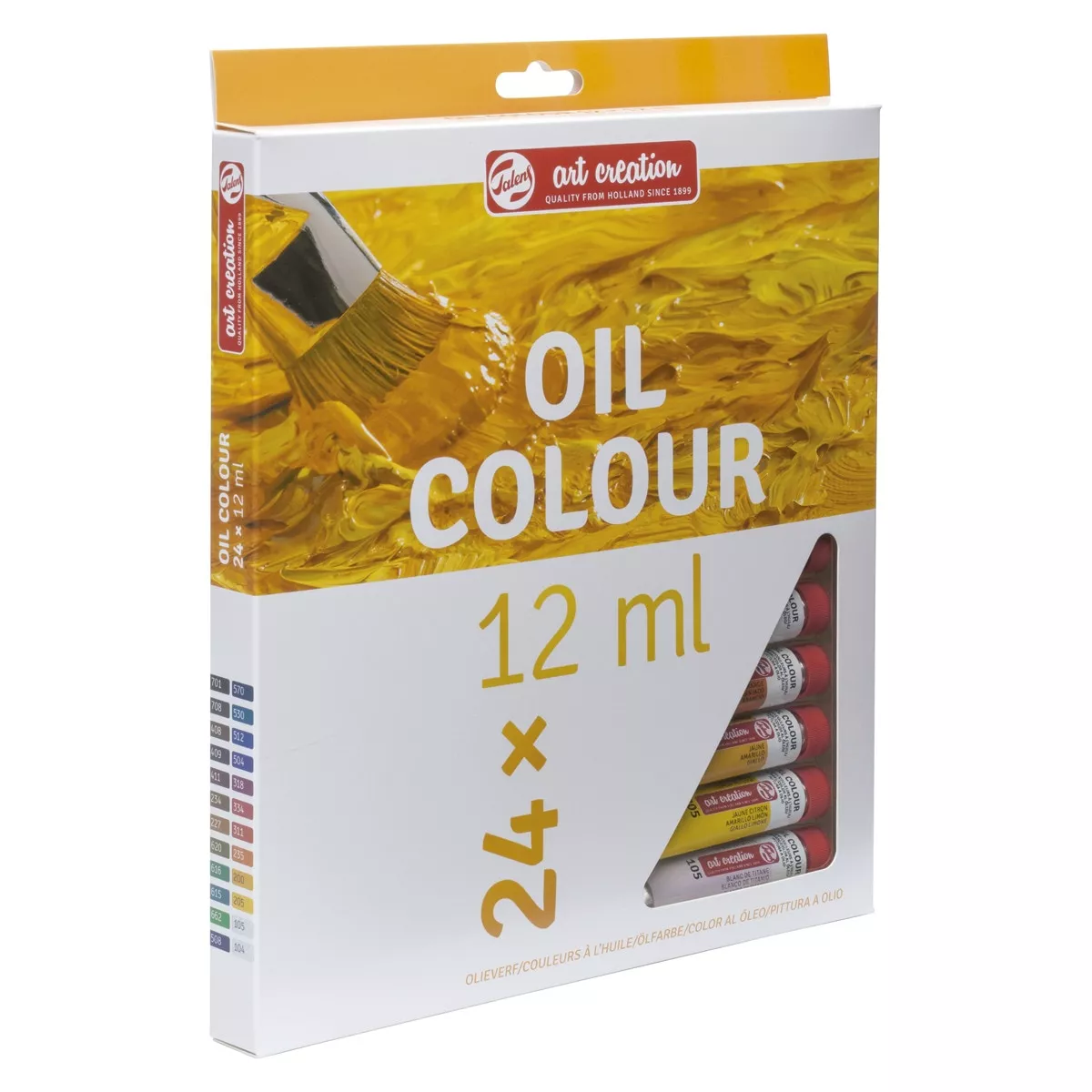 Art Creation - Set De Veinticuatro Tubos De Oleo Artcreation De 12 Ml Varios Colores Artcreation Multicolor En Oferta Art Creation - Set De Veinticuatro Tubos De Oleo Artcreation De 12 Ml Varios Colores Artcreation Multicolor Barato