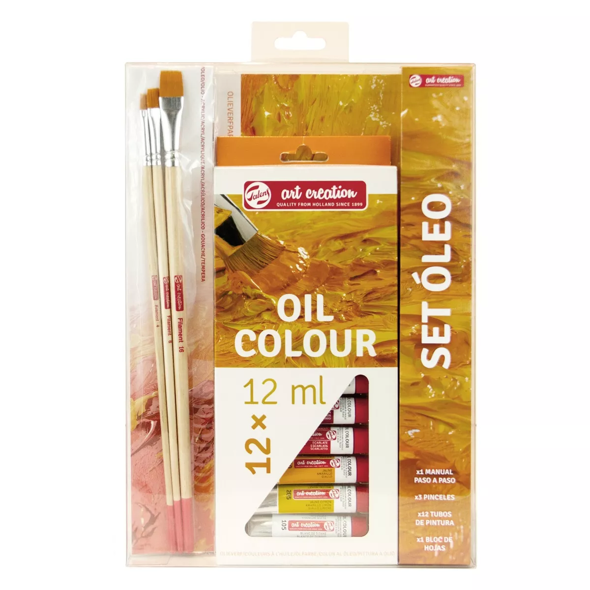 Art Creation - Set Iniciacion A Las Bellas Artes Técnica Del Óleo Artcreation Multicolor En Oferta Art Creation - Set Iniciacion A Las Bellas Artes Técnica Del Óleo Artcreation Multicolor Barato