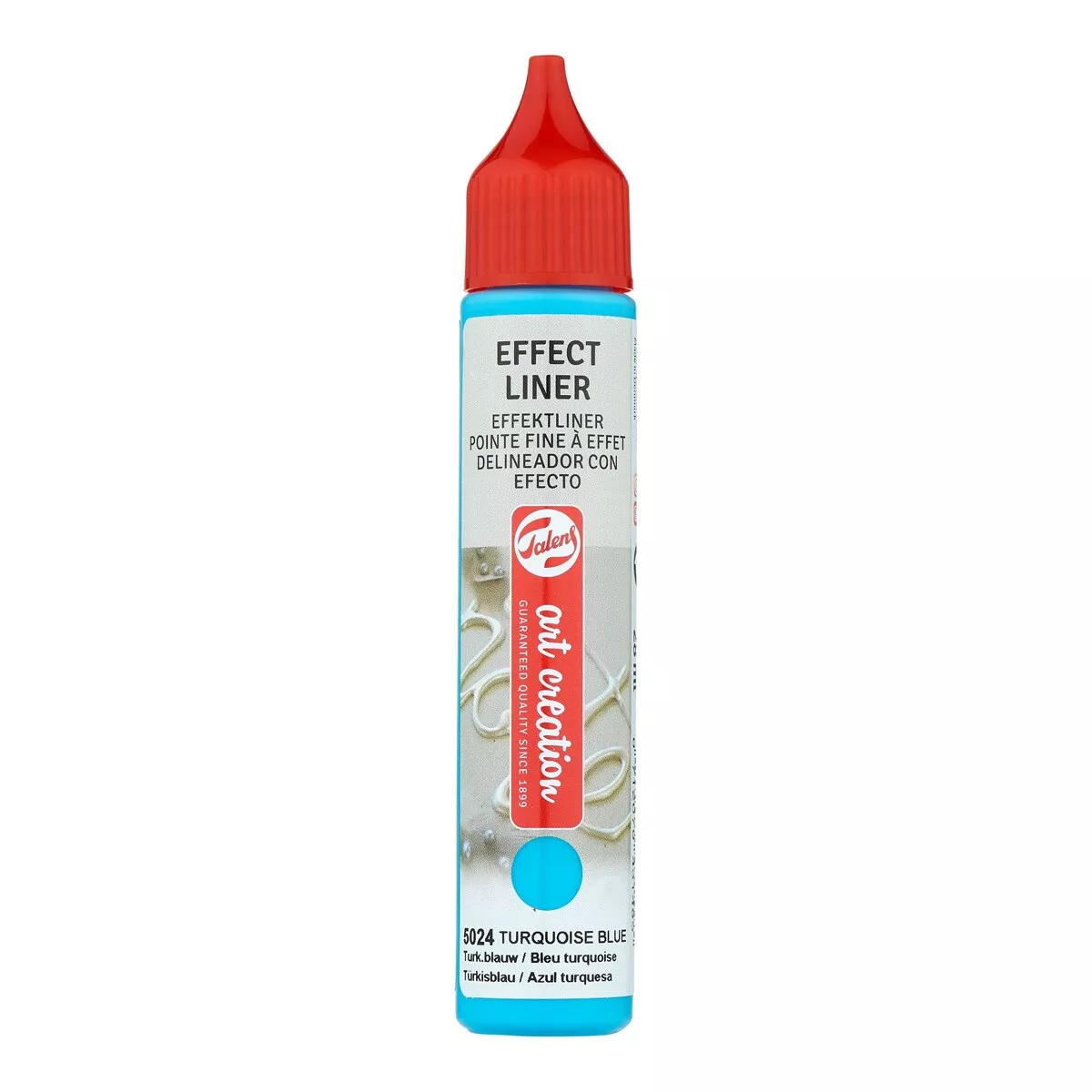 Art Creation - Tubo De Pintura Delineador Con Efecto De 28 Ml Azul Turquesa En Oferta Art Creation - Tubo De Pintura Delineador Con Efecto De 28 Ml Azul Turquesa Barato