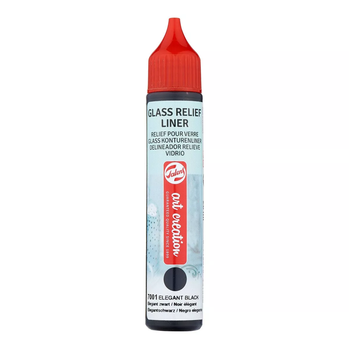 Art Creation - Tubo De Pintura Delineador De Relieve Para Vidrio De 28 Ml Negro En Oferta Art Creation - Tubo De Pintura Delineador De Relieve Para Vidrio De 28 Ml Negro Barato