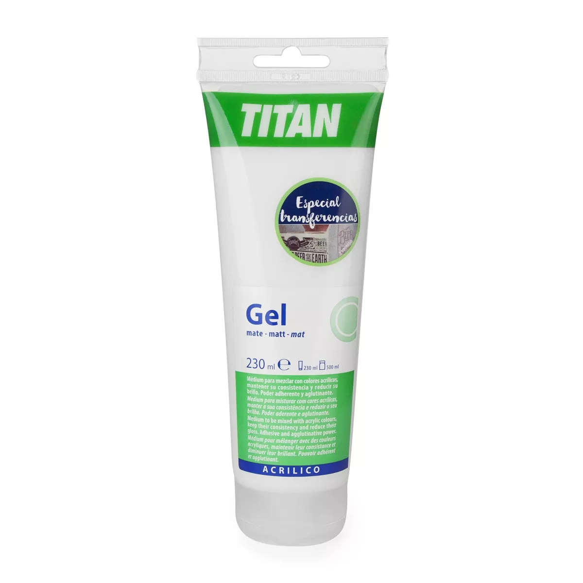 Arts Titan - Gel Acrílico Mate Titan Arts Tubo De 230Ml En Oferta Arts Titan - Gel Acrílico Mate Titan Arts Tubo De 230Ml Barato