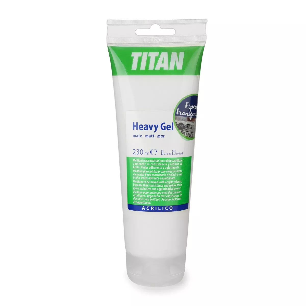 Arts Titan - Heavy Gel Acrílico Mate Titan Arts Tubo De 230Ml En Oferta Arts Titan - Heavy Gel Acrílico Mate Titan Arts Tubo De 230Ml Barato