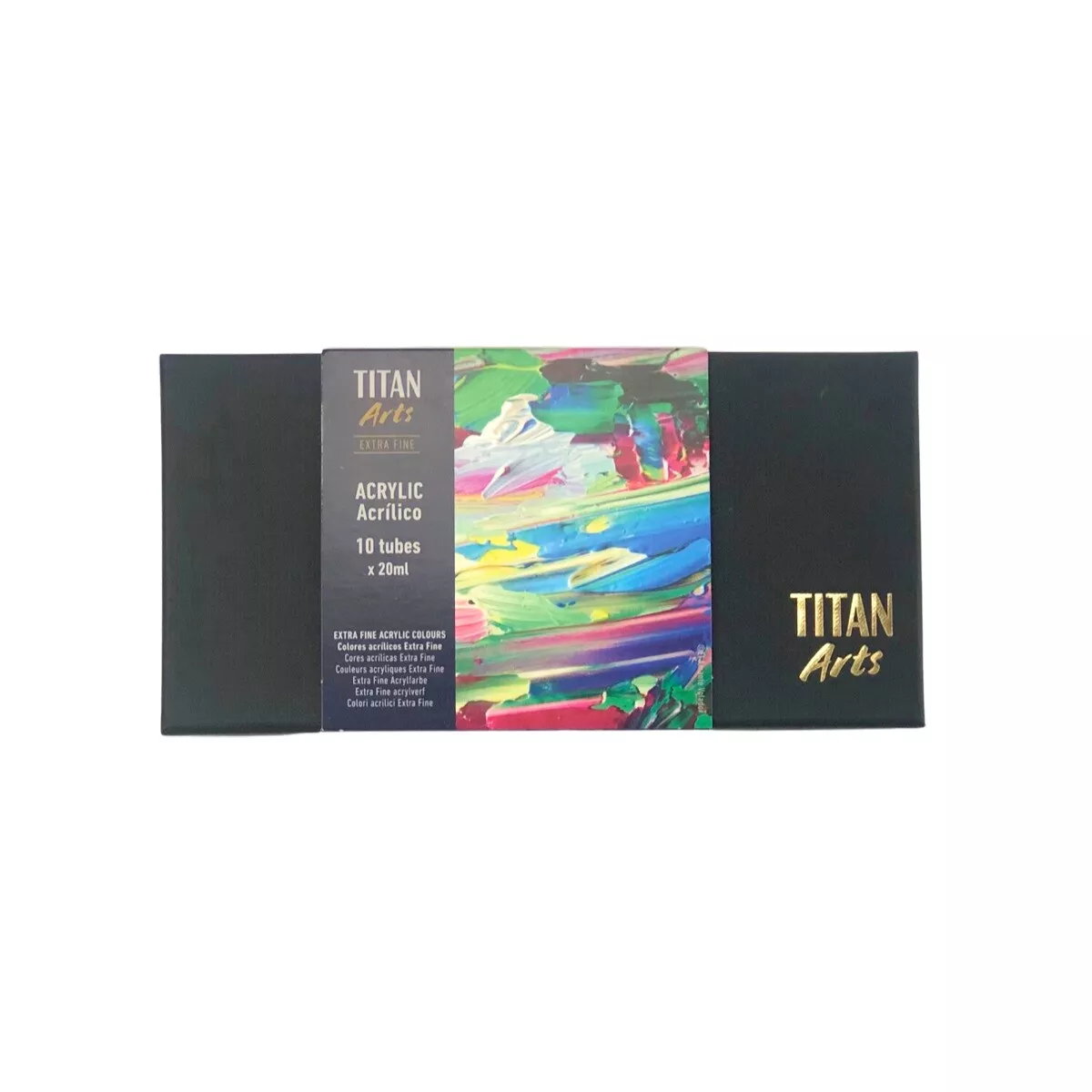 Arts Titan - Set De 10 Tubos Acrilico Extrafino 20Ml Titan Arts Multicolor En Oferta Arts Titan - Set De 10 Tubos Acrilico Extrafino 20Ml Titan Arts Multicolor Barato