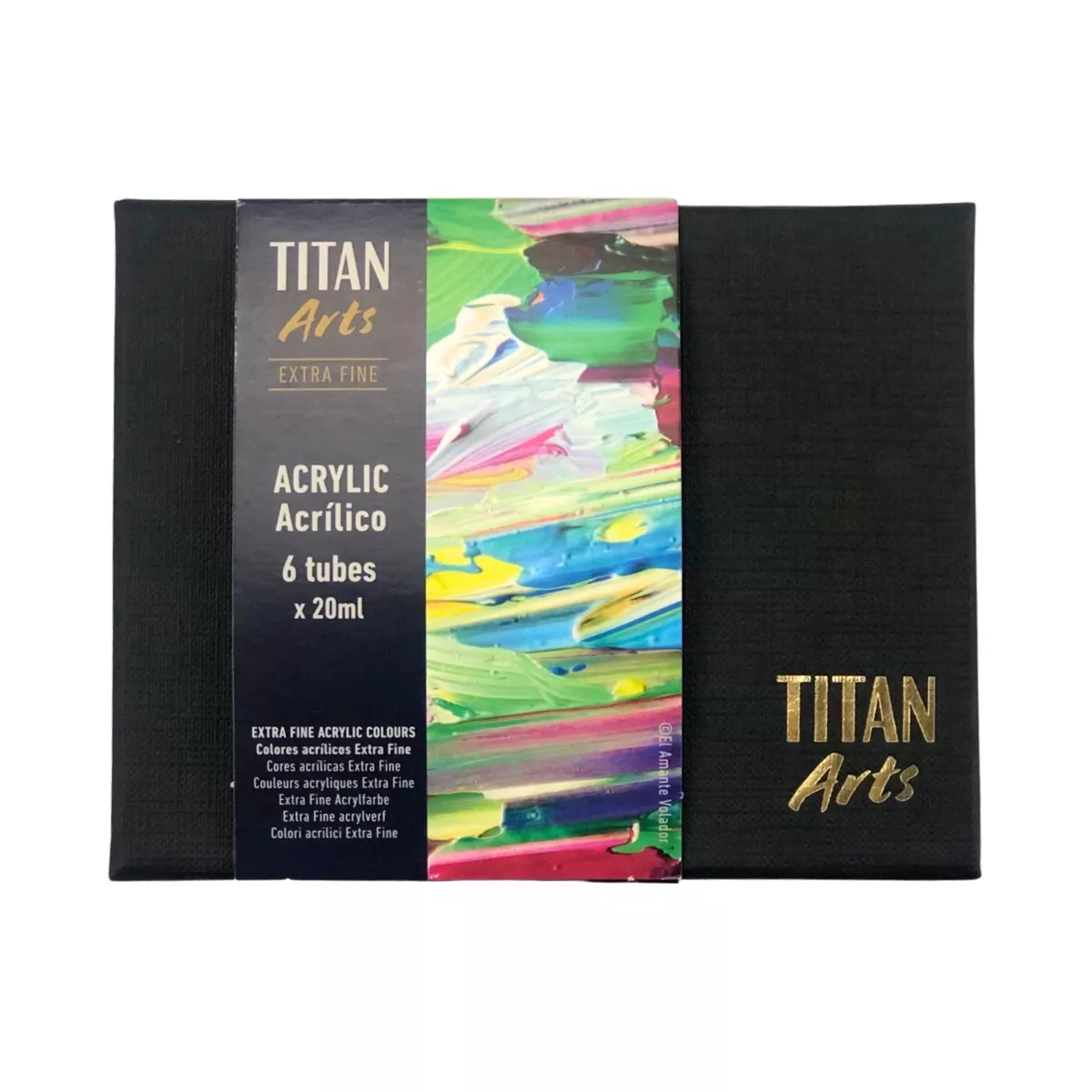 Arts Titan - Set De 6 Tubos Acrílico Extrafino 20Ml Titan Arts Colores Primarios En Oferta Arts Titan - Set De 6 Tubos Acrílico Extrafino 20Ml Titan Arts Colores Primarios Barato
