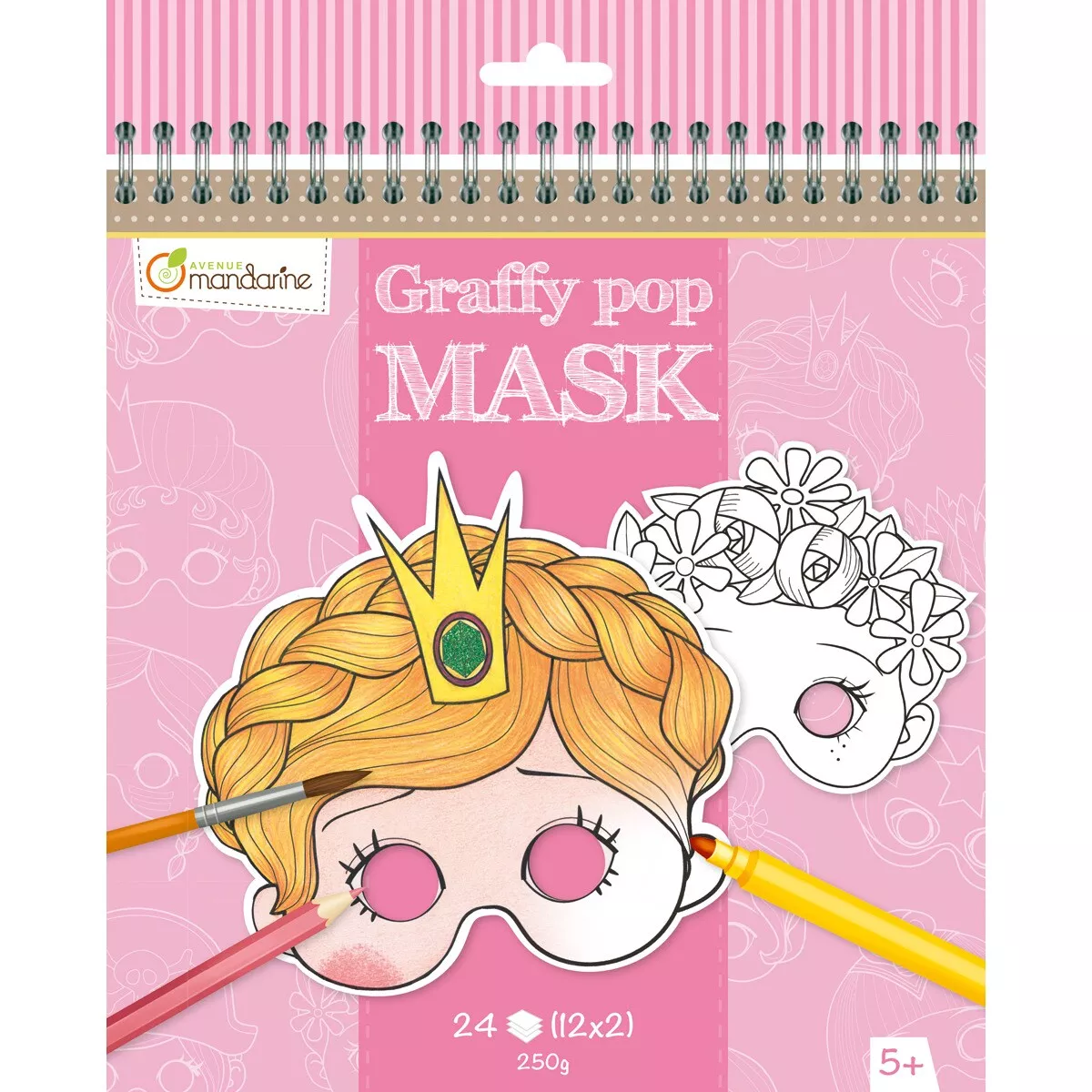 Avenue Mandarine - Álbum Máscaras Princesas Y Hadas Rosa En Oferta Avenue Mandarine - Álbum Máscaras Princesas Y Hadas Rosa Barato