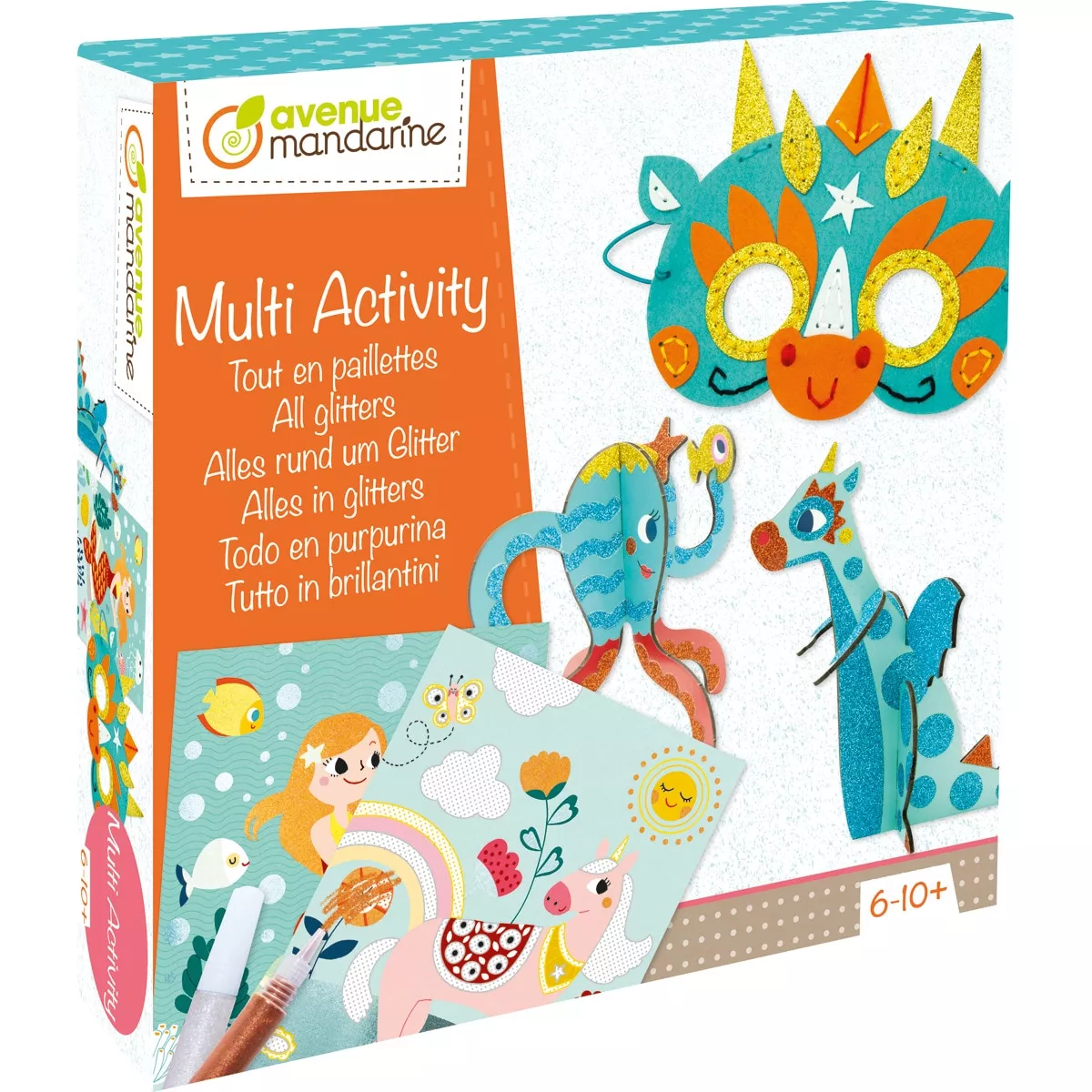 Avenue Mandarine - Caja Creativa Jugar Con Purpurina En Oferta Avenue Mandarine - Caja Creativa Jugar Con Purpurina Barato