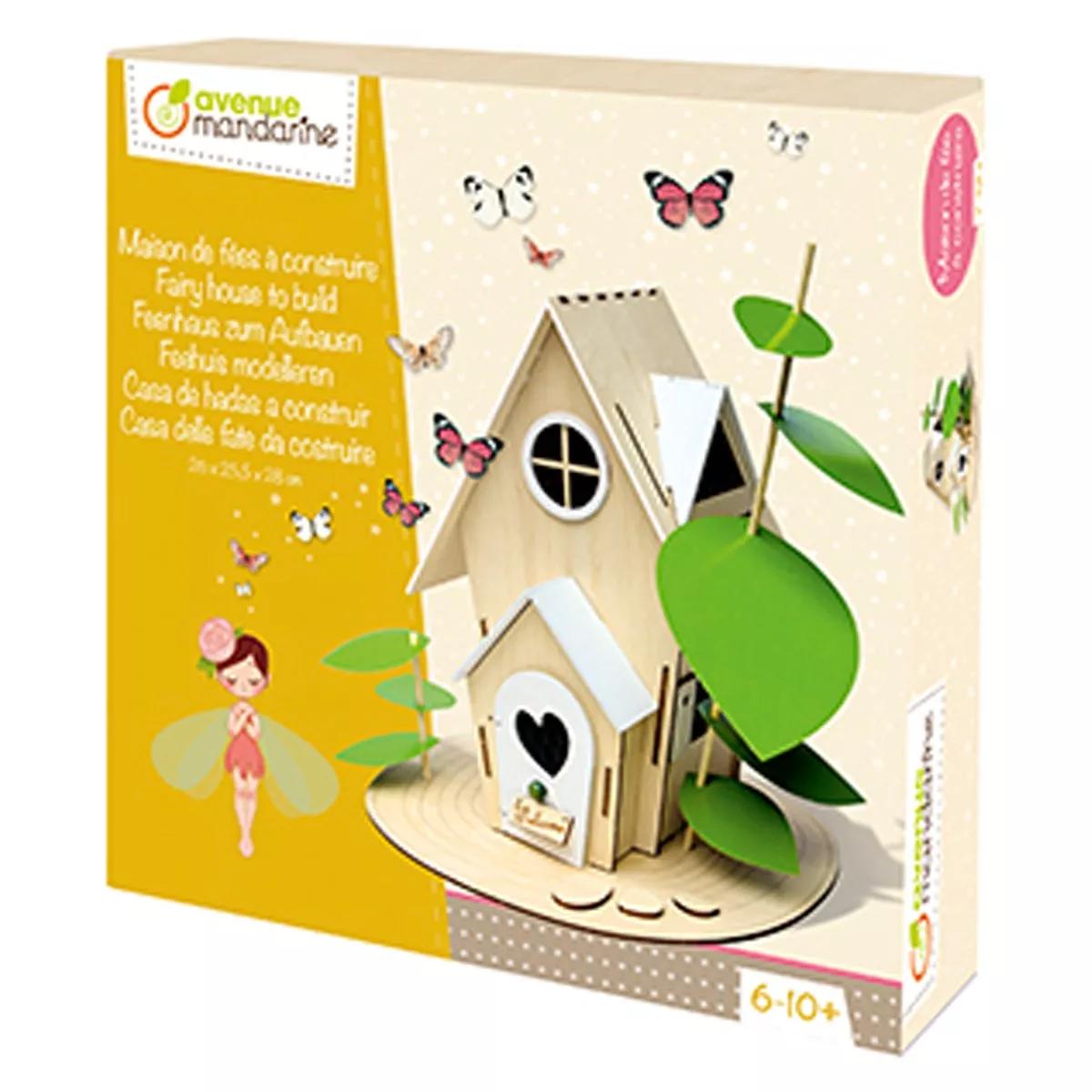Avenue Mandarine - Caja Creatividad Casa De Hadas A Construir Beige barato