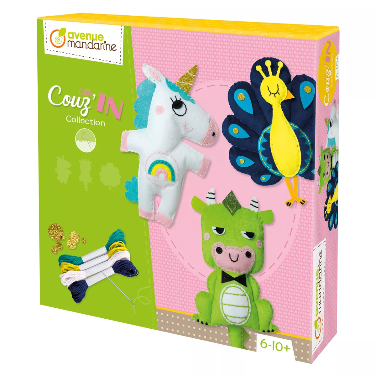 Avenue Mandarine - Cofre Creativo Little Couz'In 2 Multicolor barato