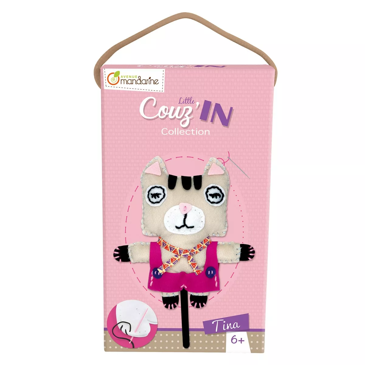 Avenue Mandarine - Kit Couz'In Tina Gato Rosa En Oferta Avenue Mandarine - Kit Couz'In Tina Gato Rosa Barato