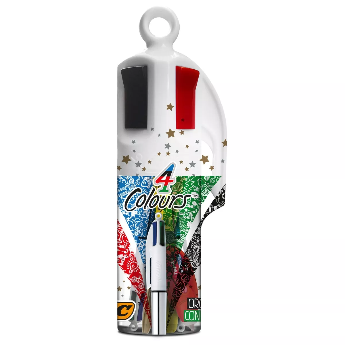 BIC - Estuche Megatubo Con Bolígrafos 4 Colores barato