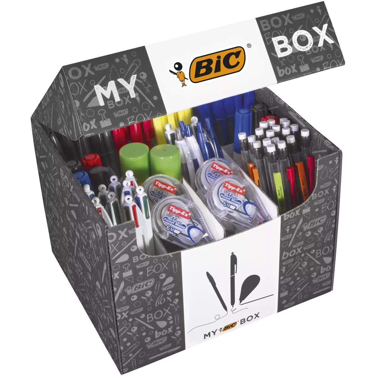 BIC - Kit Oficina 124 Piezas Multicolor barato
