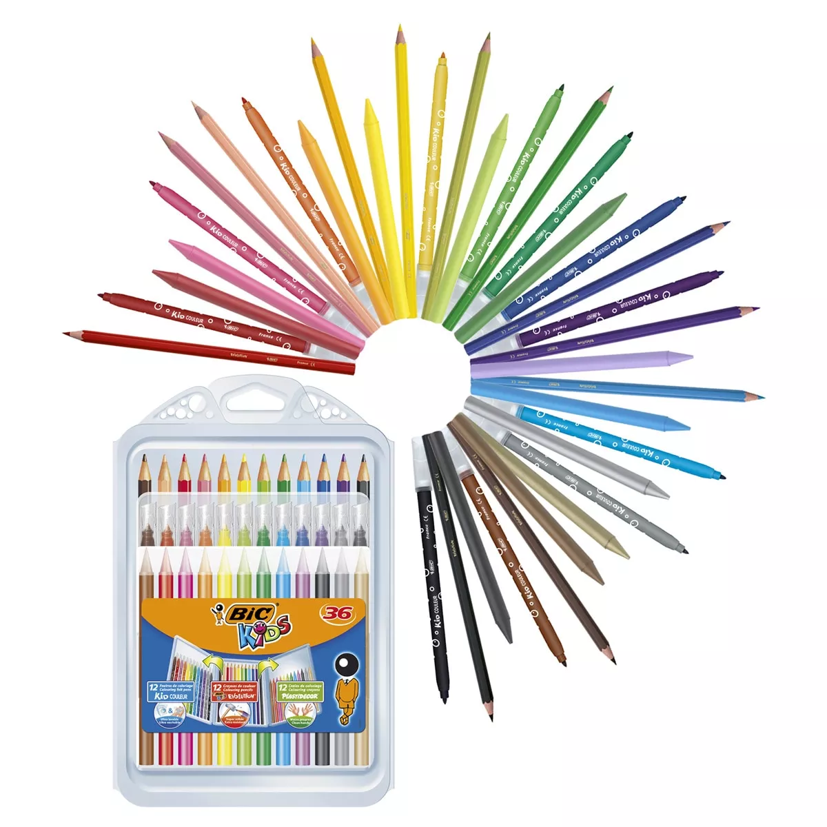 BIC - Pack Coloreado Para ñiños