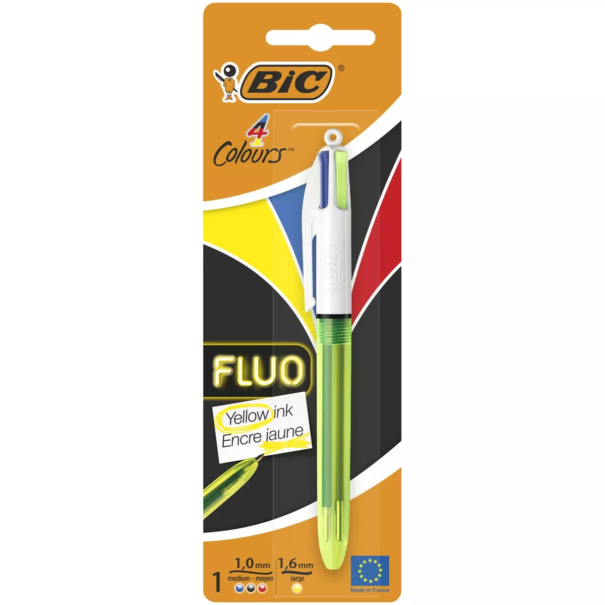 BIC - Pack De 1 Bolígrafo 4 Colores Con Fluorescente barato