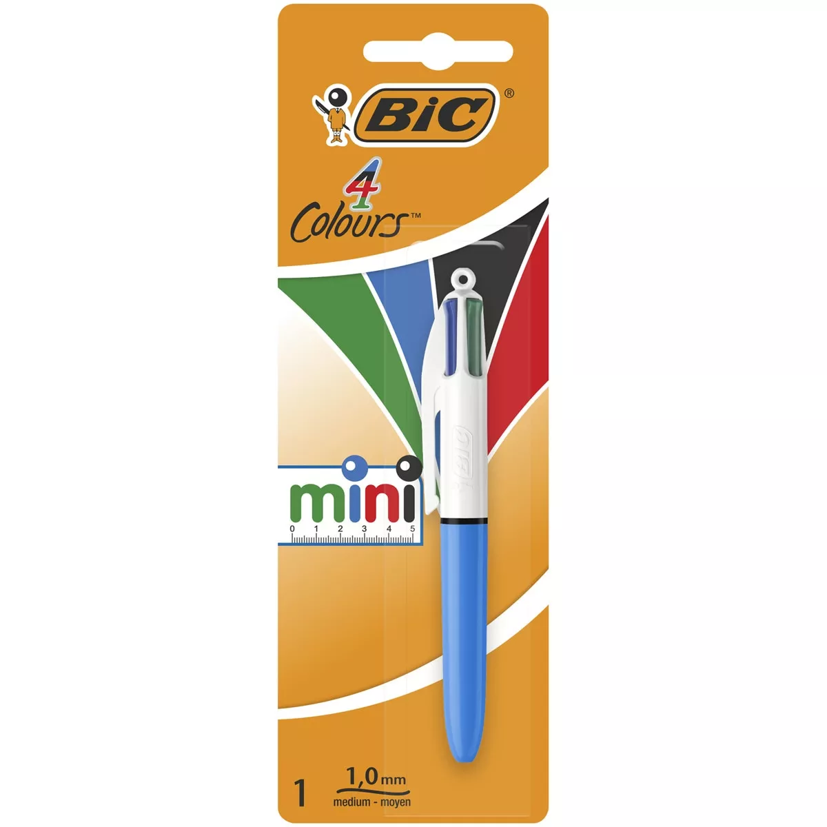 BIC - Pack De 1 Boligrafo 4 Colores Mini Punta Media barato