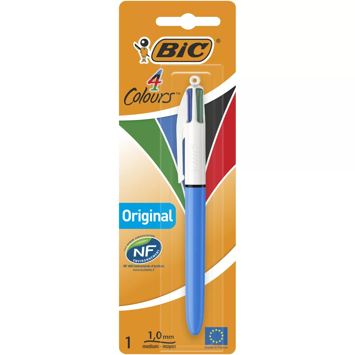 BIC - Pack De 1 Bolígrafo 4 Colores Original Punta Media barato