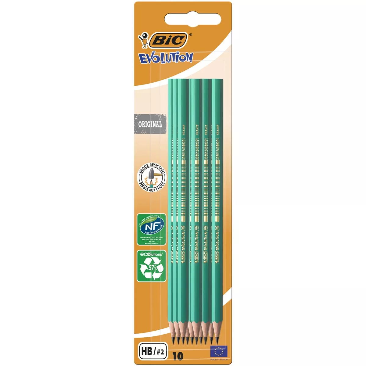 BIC - Pack De 10 Lápices De Grafito Evolution HB barato