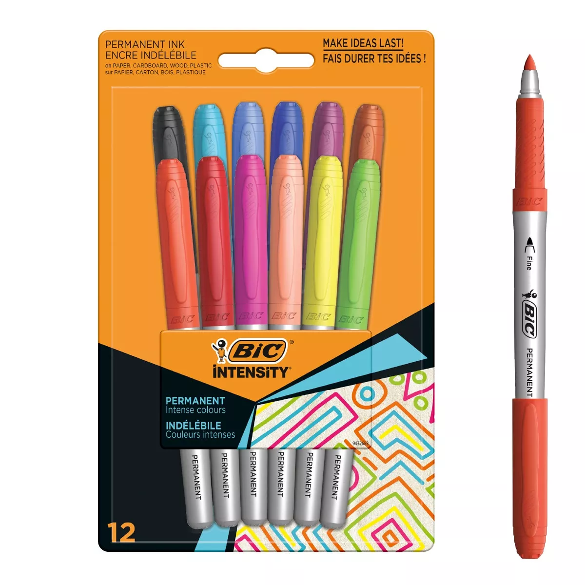 BIC - Pack De 12 Marcadores Permanentes Intensity barato