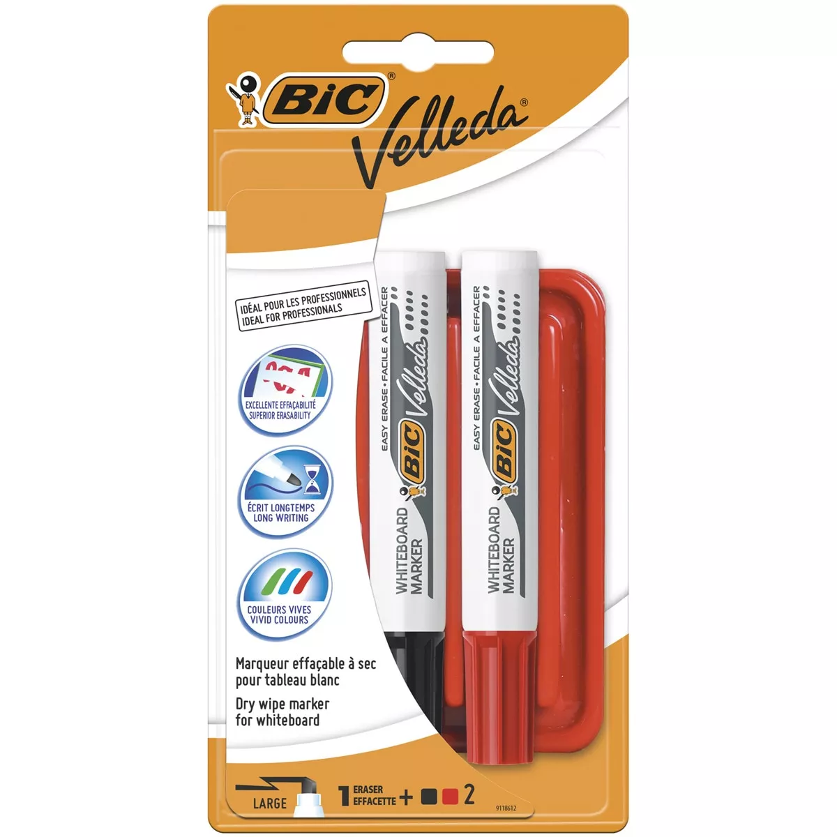 BIC - Pack De 2+1 Marcadores Pizarra Blanca Velleda barato
