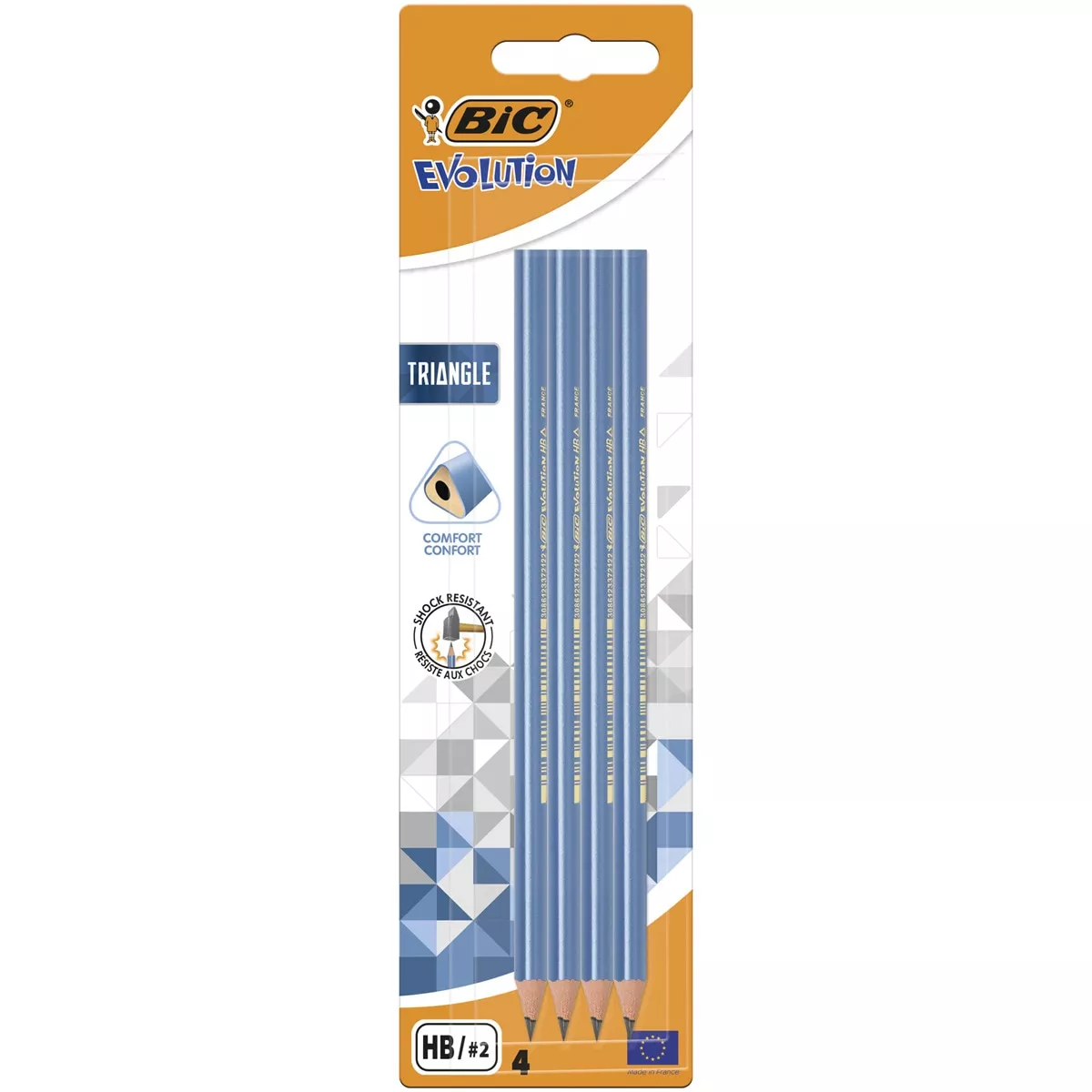 BIC - Pack De 4 Lápices Grafito Evolution Triangle barato