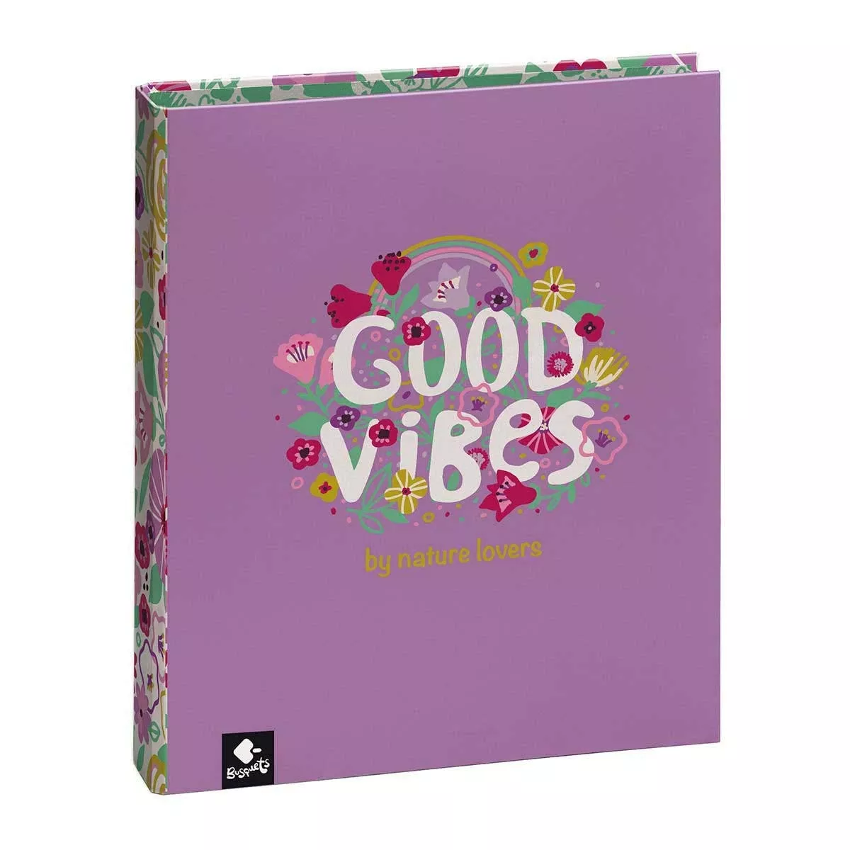 Busquets - Archivador 4 Anillas 3,5 Good Vibes Lila En Oferta Busquets - Archivador 4 Anillas 3