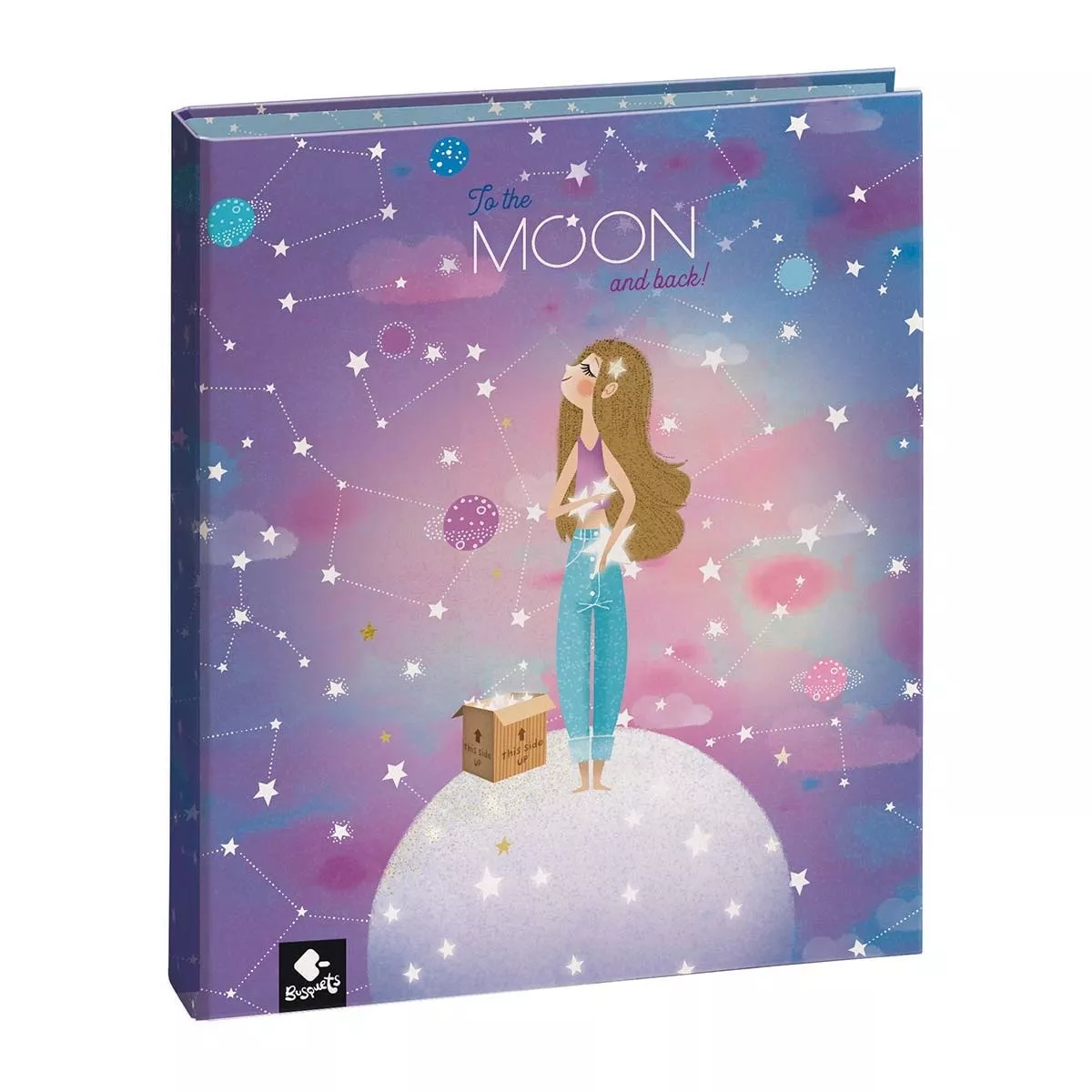 Busquets - Archivador 4 Anillas 3,5 Moon Negro En Oferta Busquets - Archivador 4 Anillas 3