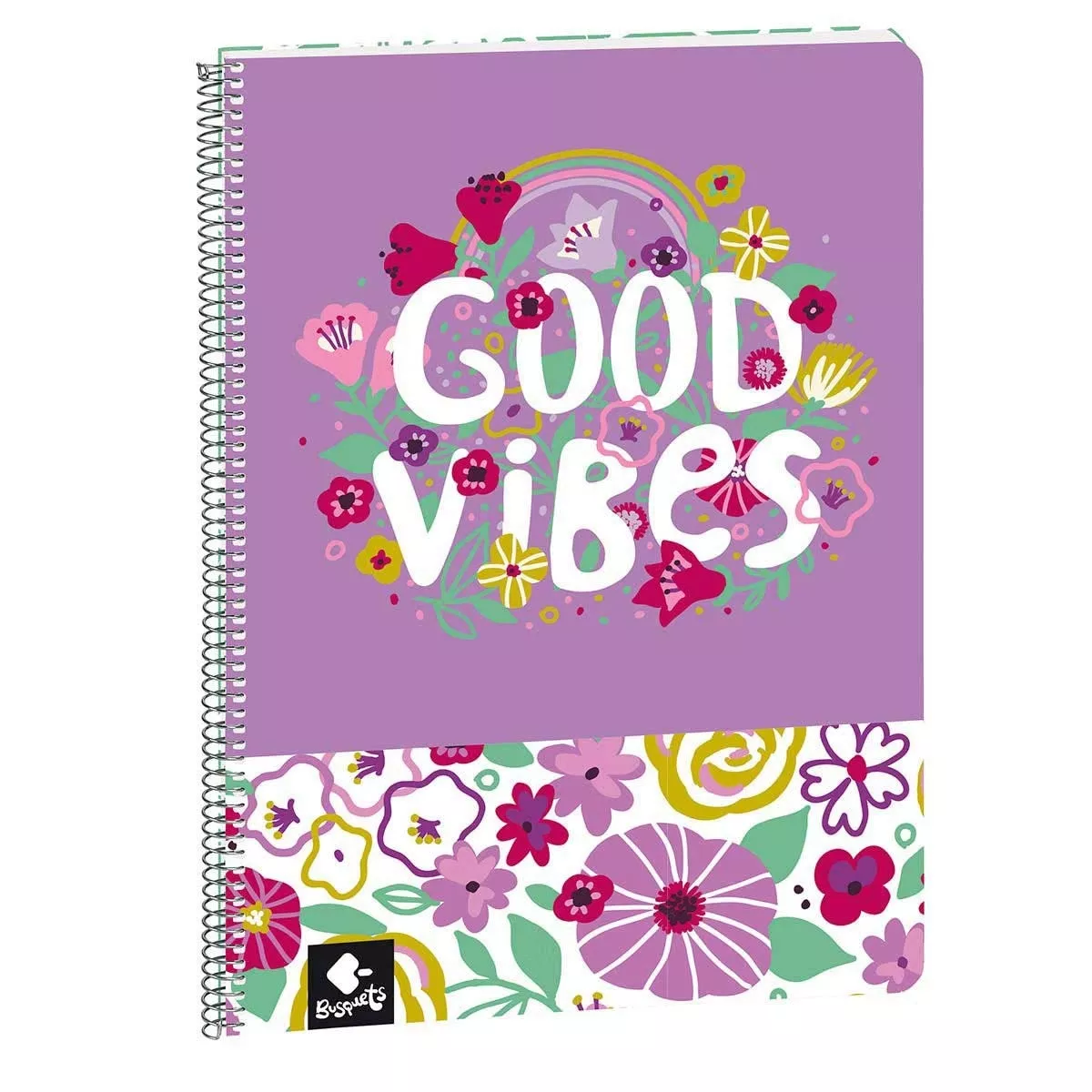 Busquets - Libreta A4 80 Cuadrícula Good Vibes Lila En Oferta Busquets - Libreta A4 80 Cuadrícula Good Vibes Lila Barato