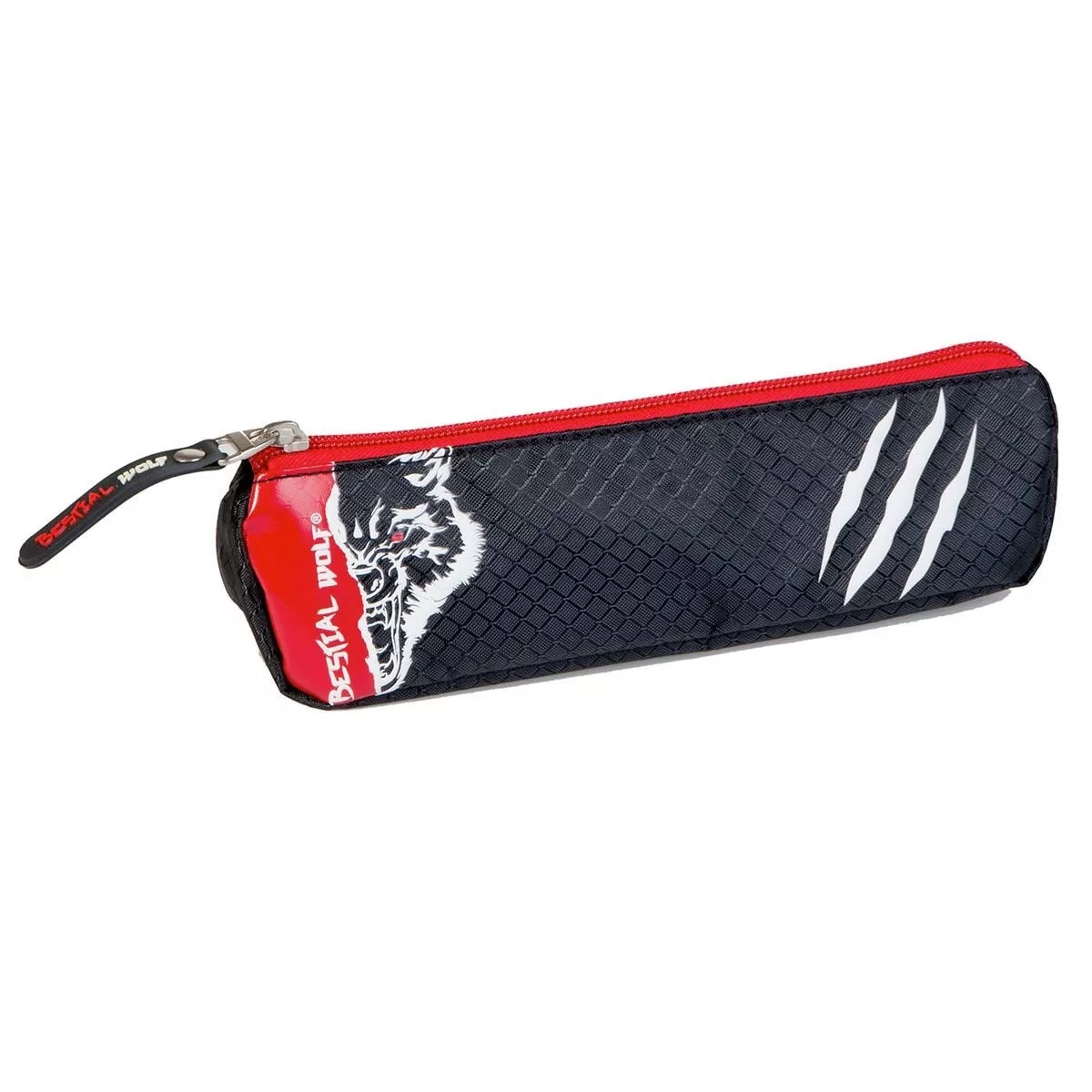 Bestial Wolf - Estuche Escolar Pequeño Negro En Oferta Bestial Wolf - Estuche Escolar Pequeño Negro Barato